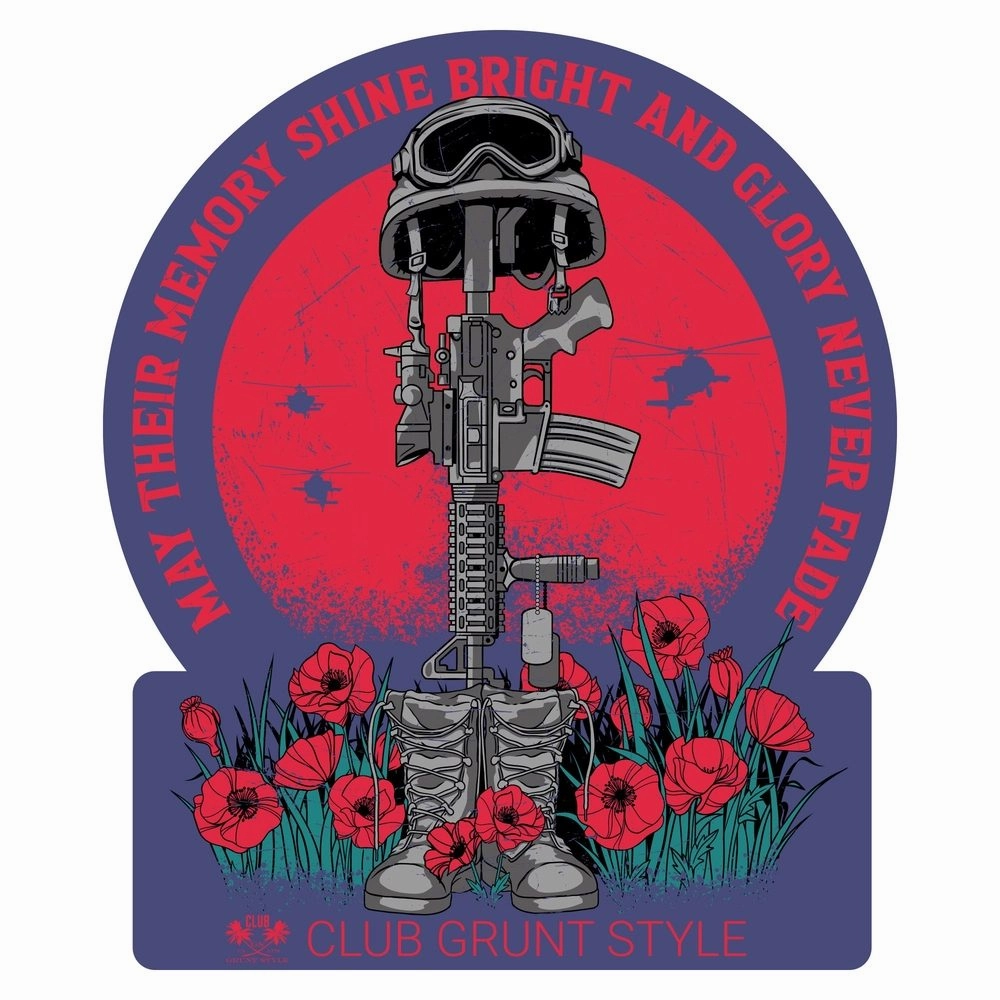 2025 May Club Sticker - Honor And Glory Tribute