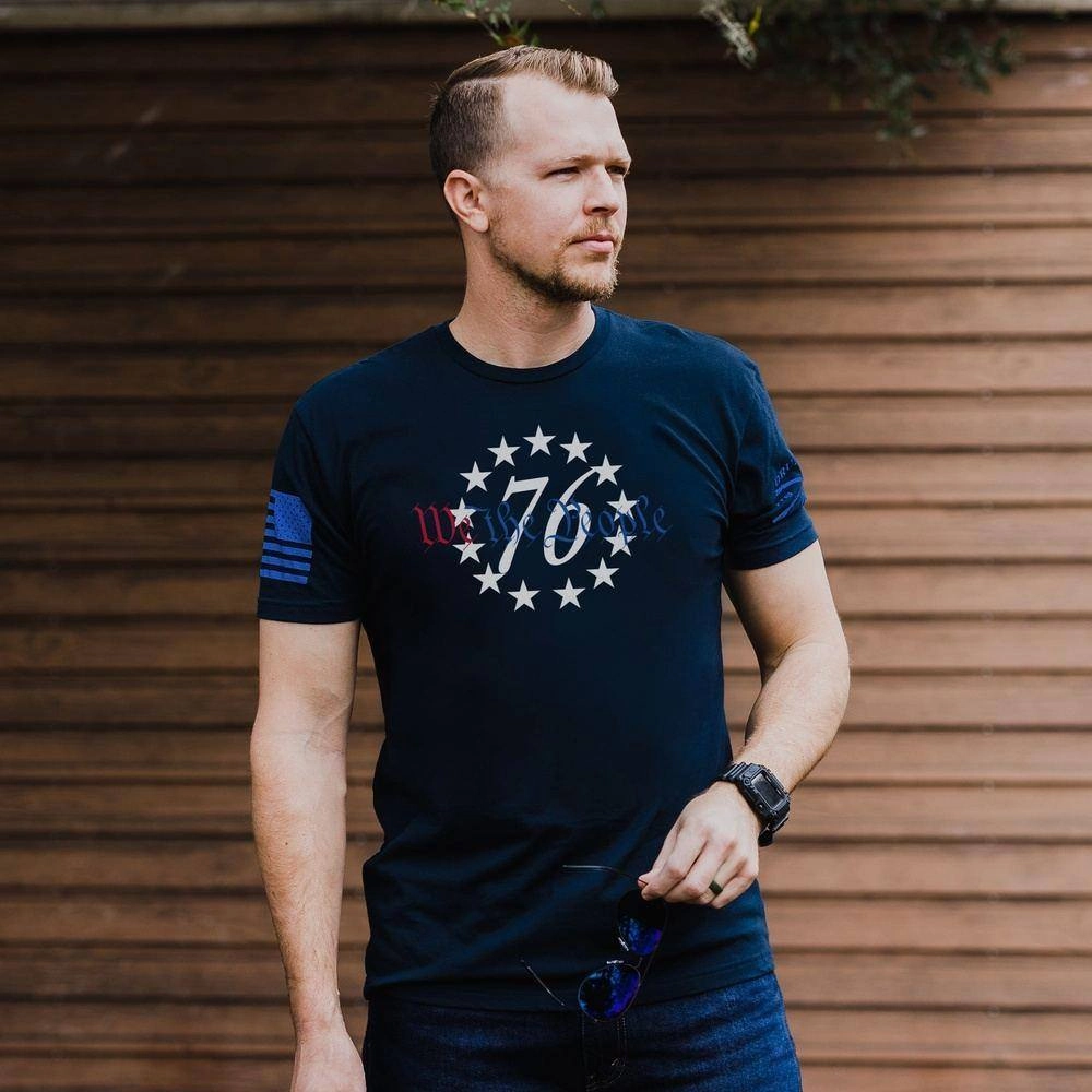76 We The People T-Shirt - Midnight Navy
