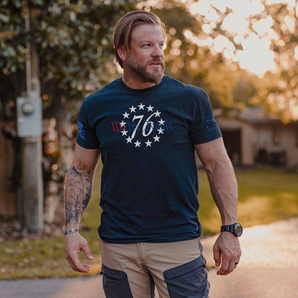 76 We The People T-Shirt - Midnight Navy
