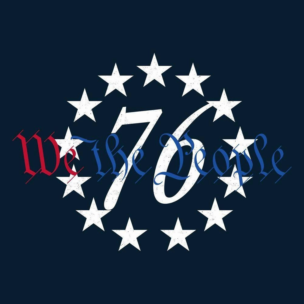 76 We The People T-Shirt - Midnight Navy