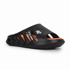 A-HA Black Casual Slider For Men ZQ-JR-M6 By Liberty