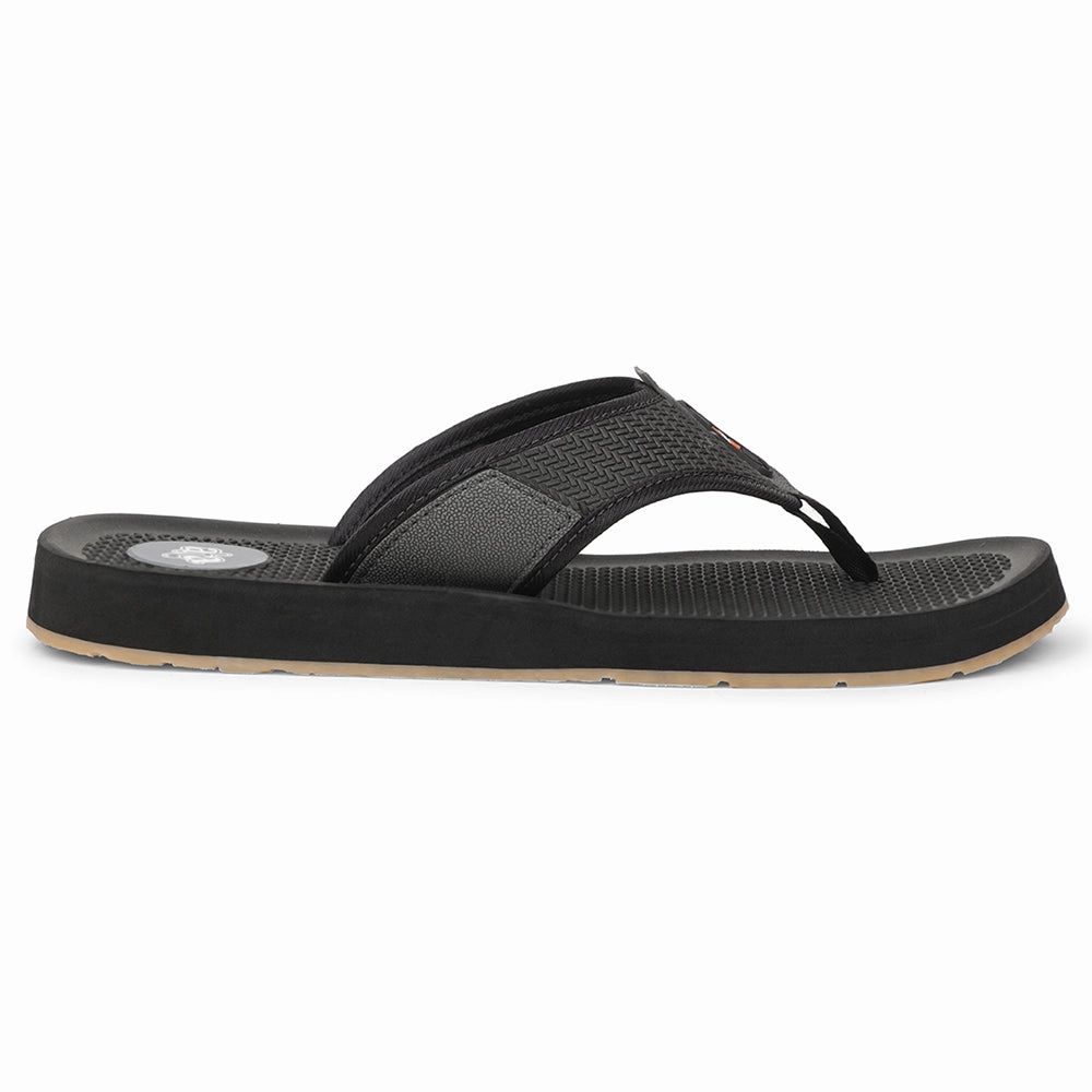 A-HA Black Casual Slipper For Men ANCO-10 By Liberty