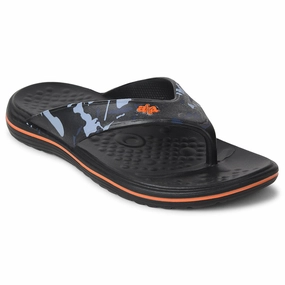 A-HA Black Casual Slipper For Mens BEACHTIM51 By Liberty
