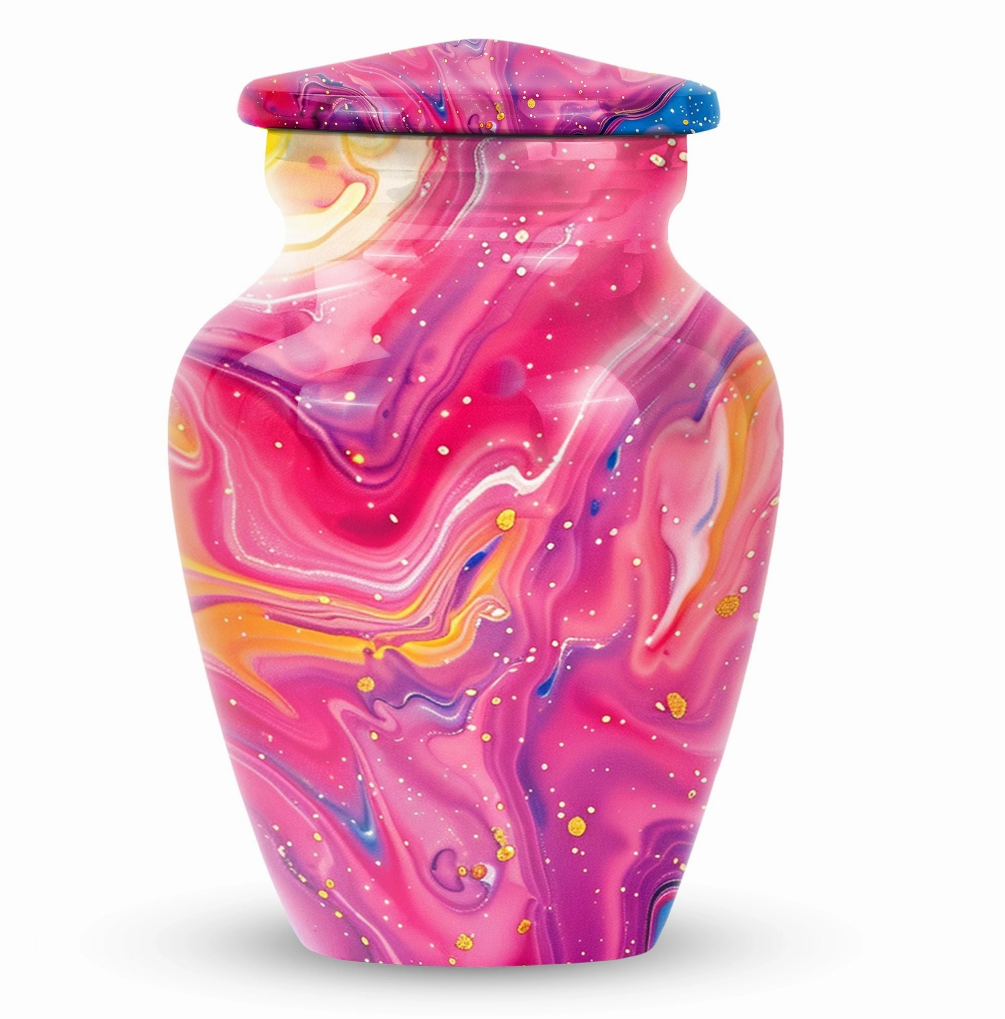 Abstract Eternity - Commemorative Cremation Urn, Keepsake Urn