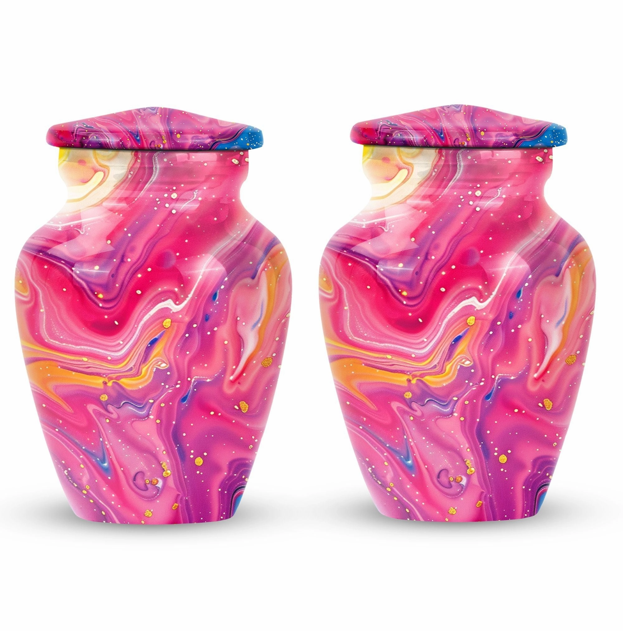 Abstract Eternity - Commemorative Cremation Urn, Keepsake Urn