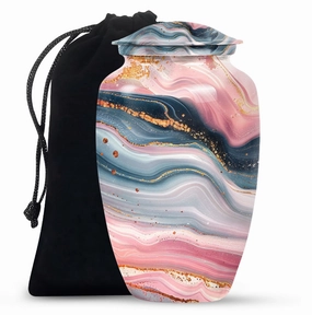 Abstract Female Cremation Urn Remembrance Companion