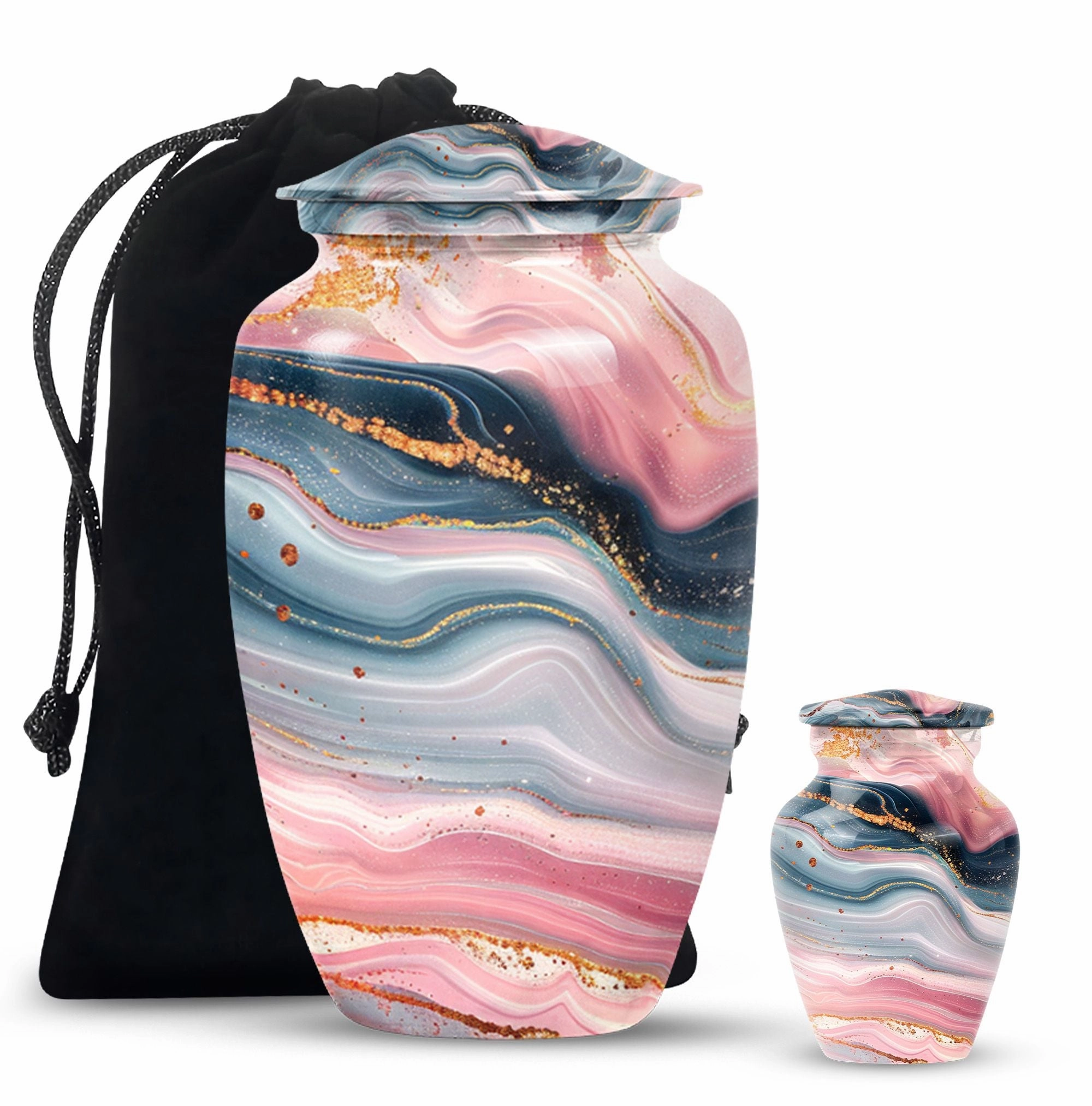 Abstract Female Cremation Urn Remembrance Companion