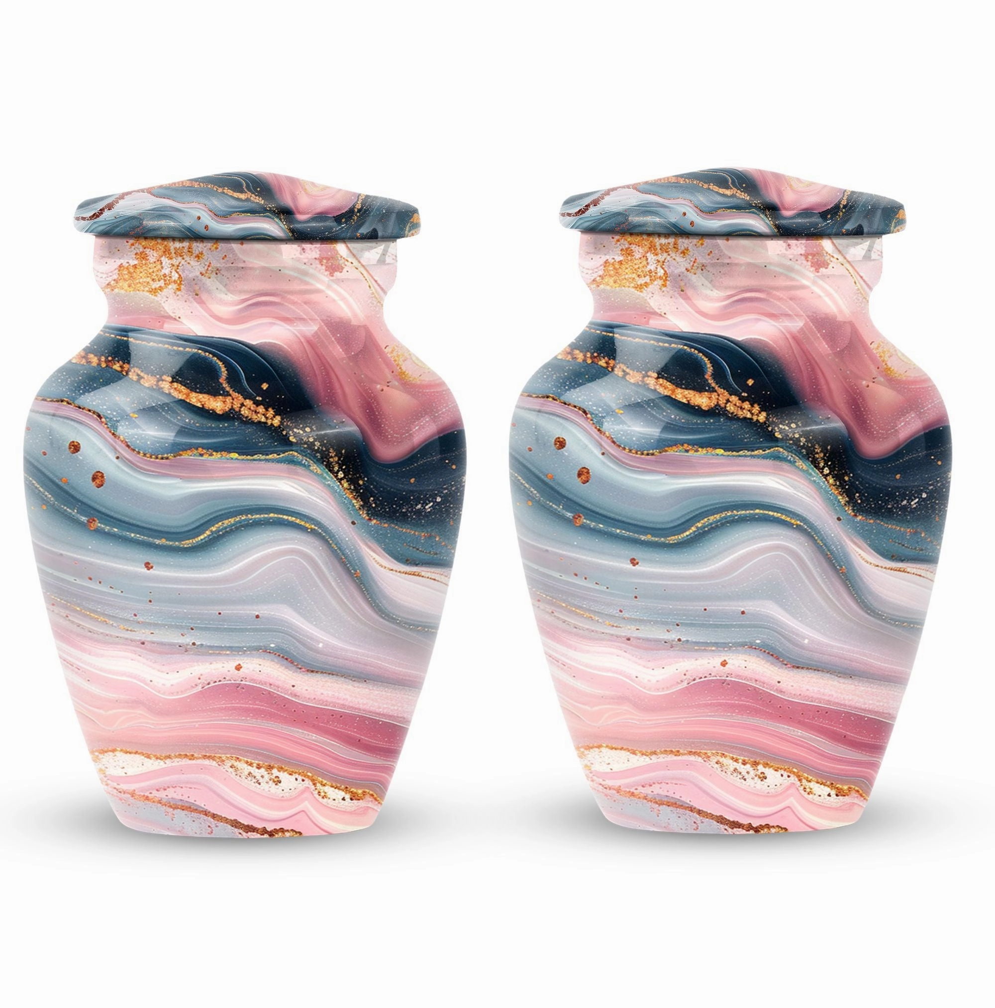 Abstract Female Cremation Urn Remembrance Companion