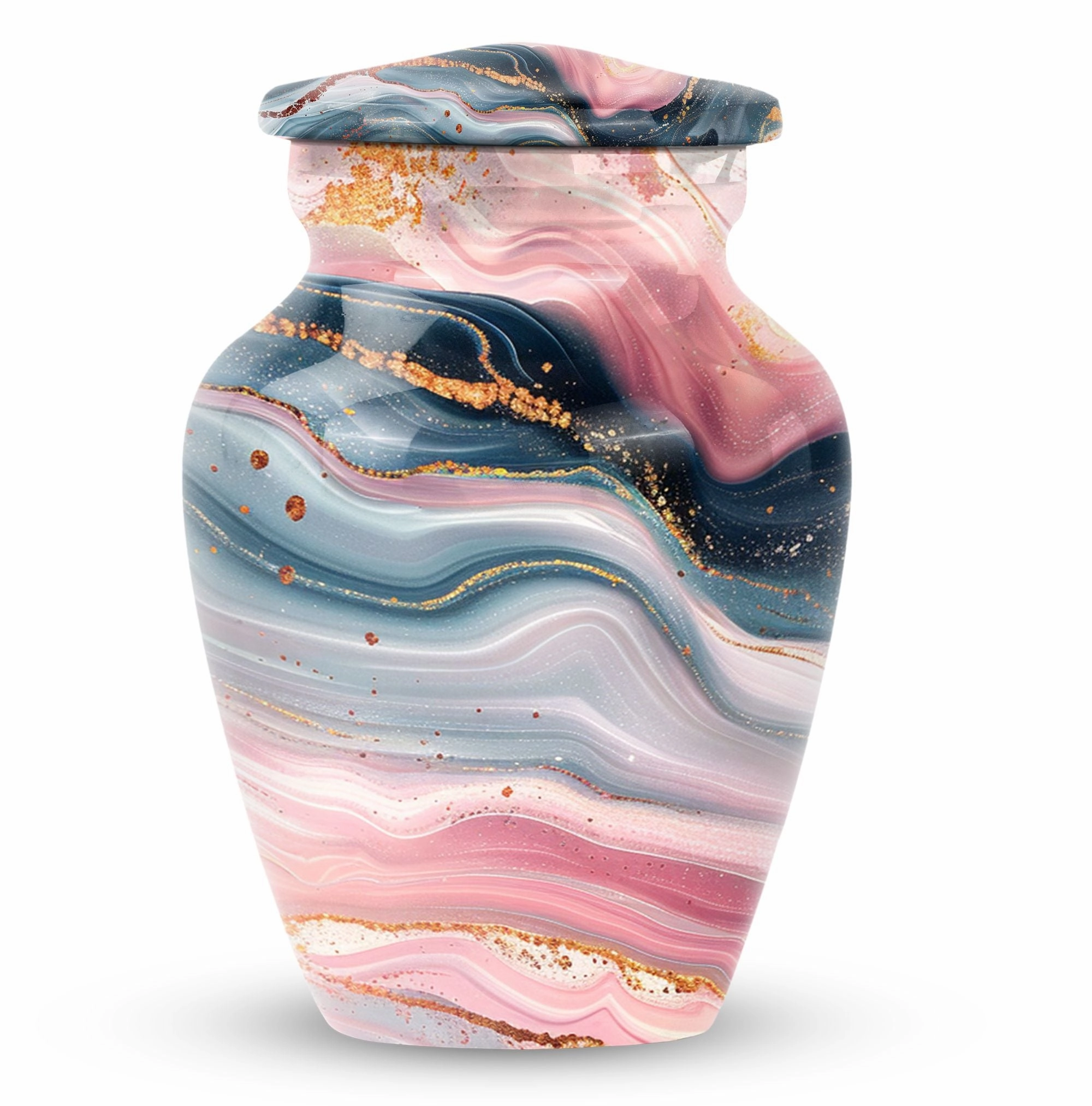 Abstract Female Cremation Urn Remembrance Companion