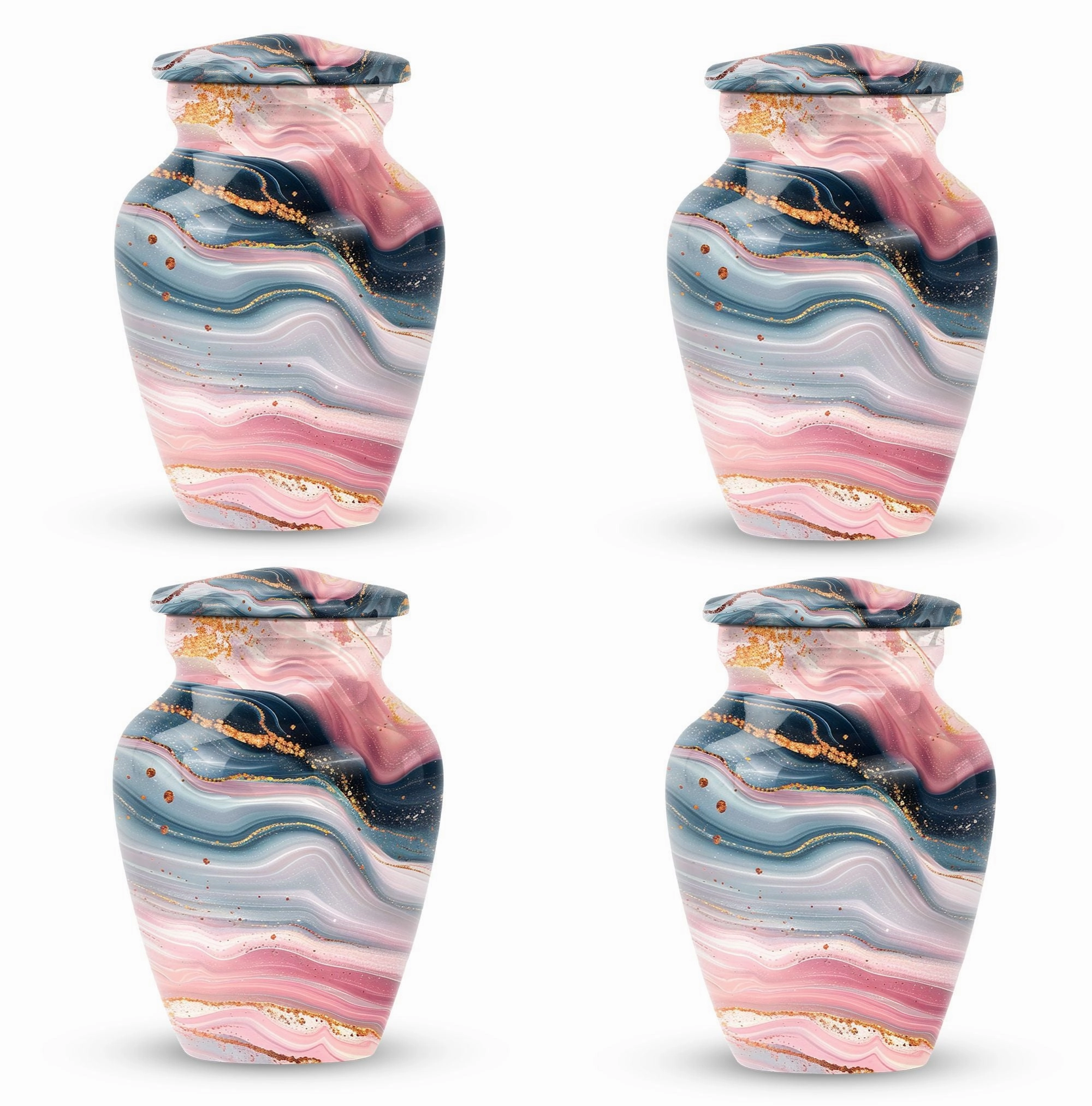 Abstract Female Cremation Urn Remembrance Companion