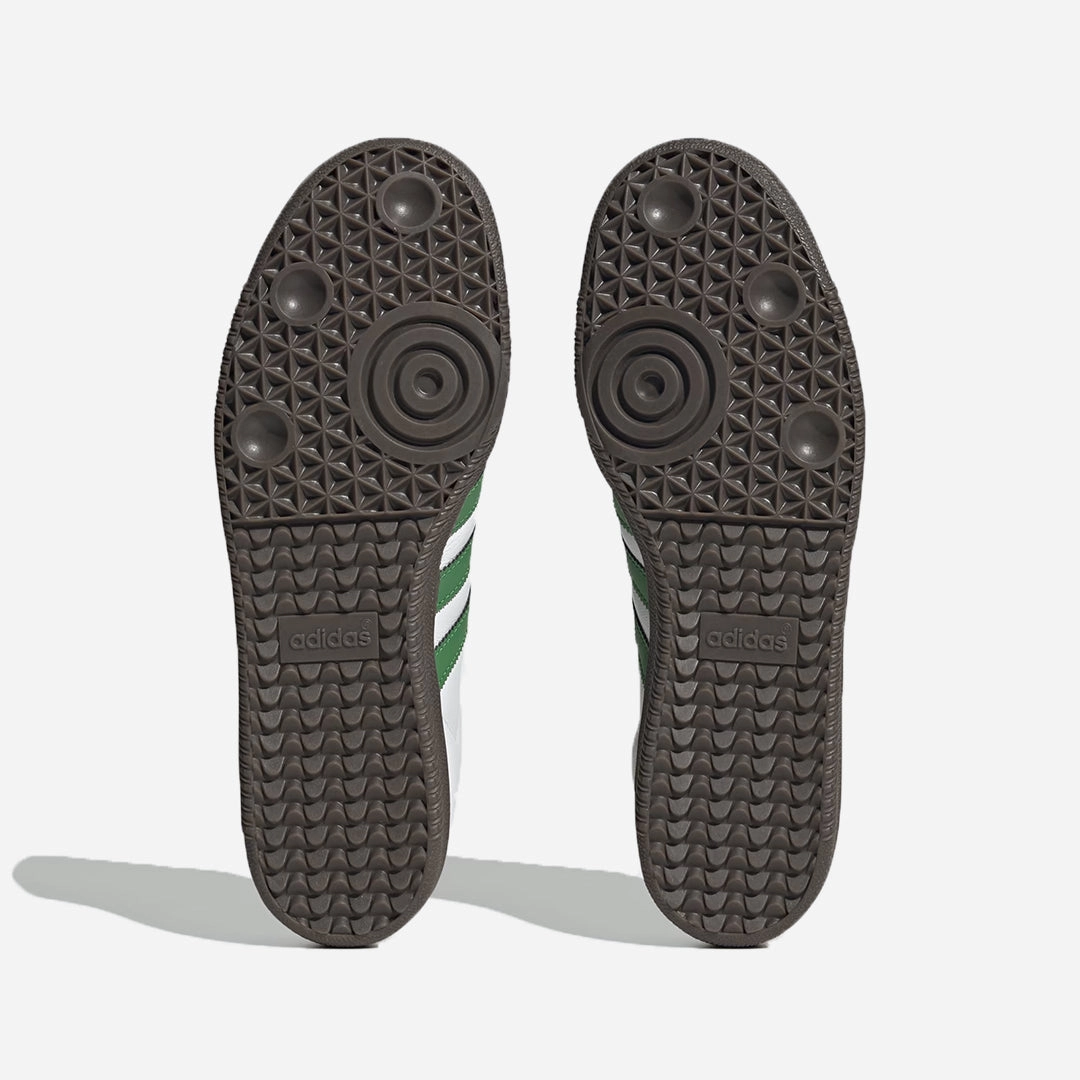 Adidas Originals | SAMBA OG  { CLOUD WHITE/GREEN