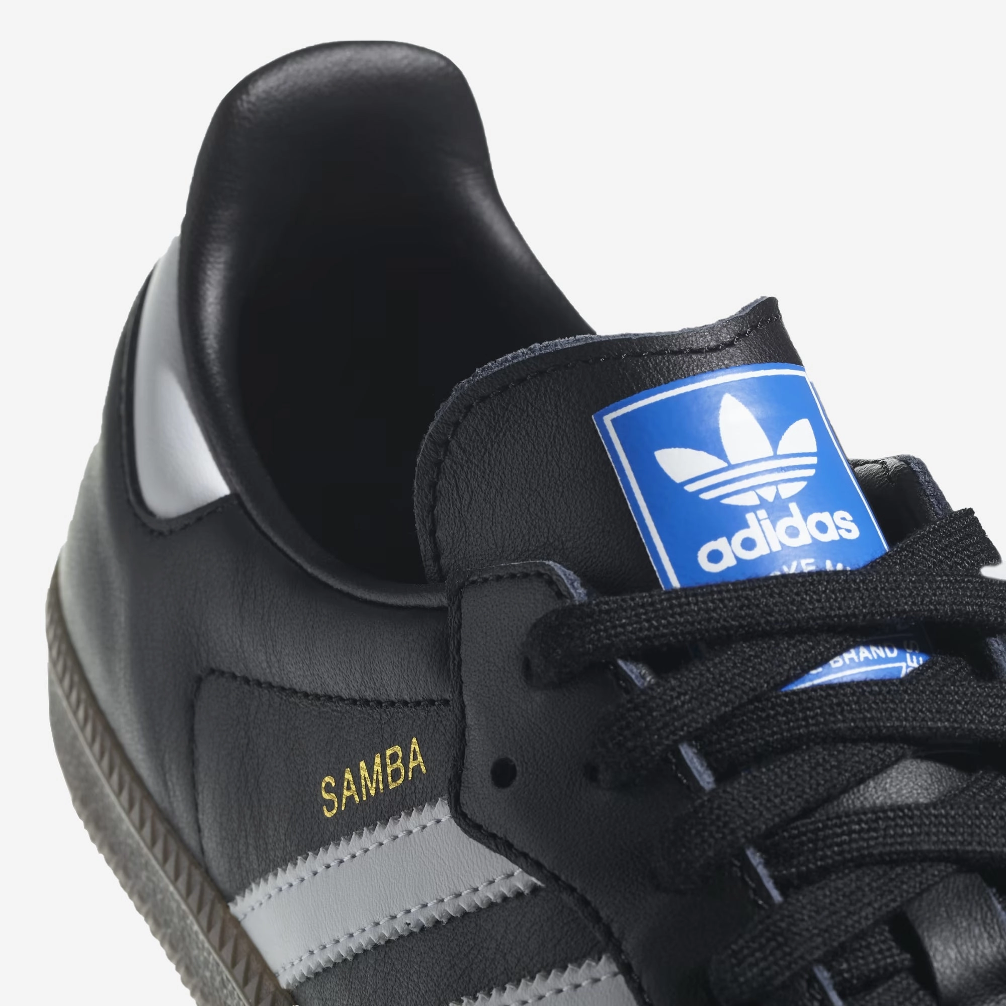 Adidas Originals | SAMBA OG  { CORE BLACK/CLOUD WHITE/GUM