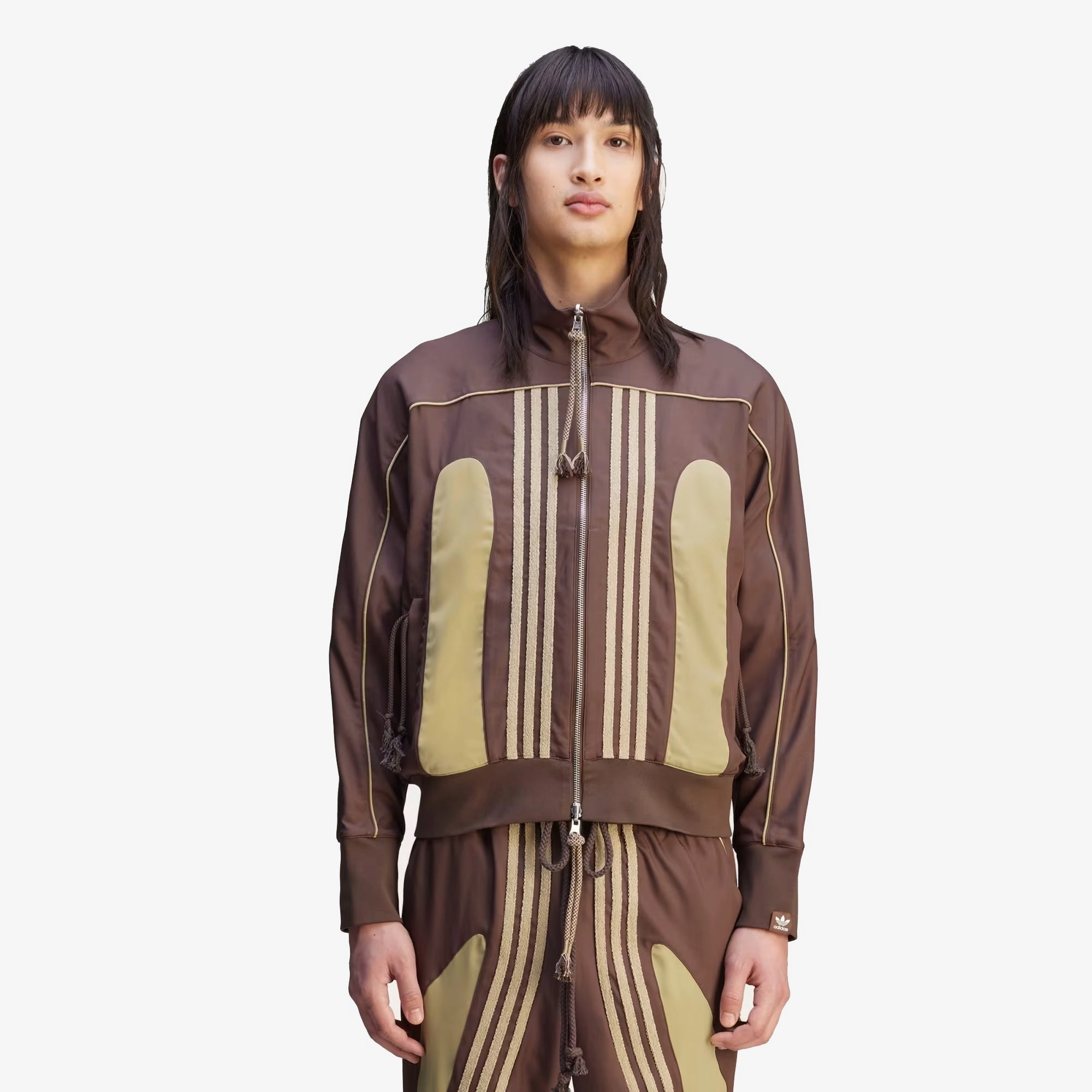 ADIDAS ORIGINALS | SONG FOR THE MUTE SPRING WOVEN JACKET { BROWN