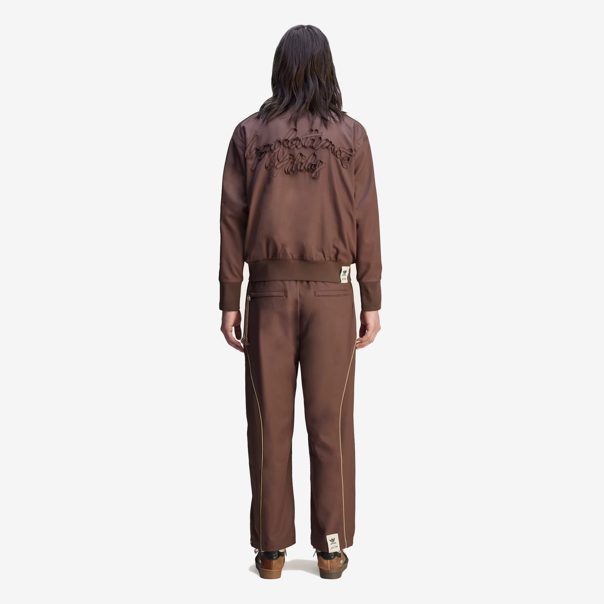 ADIDAS ORIGINALS | SONG FOR THE MUTE SPRING WOVEN JACKET { BROWN