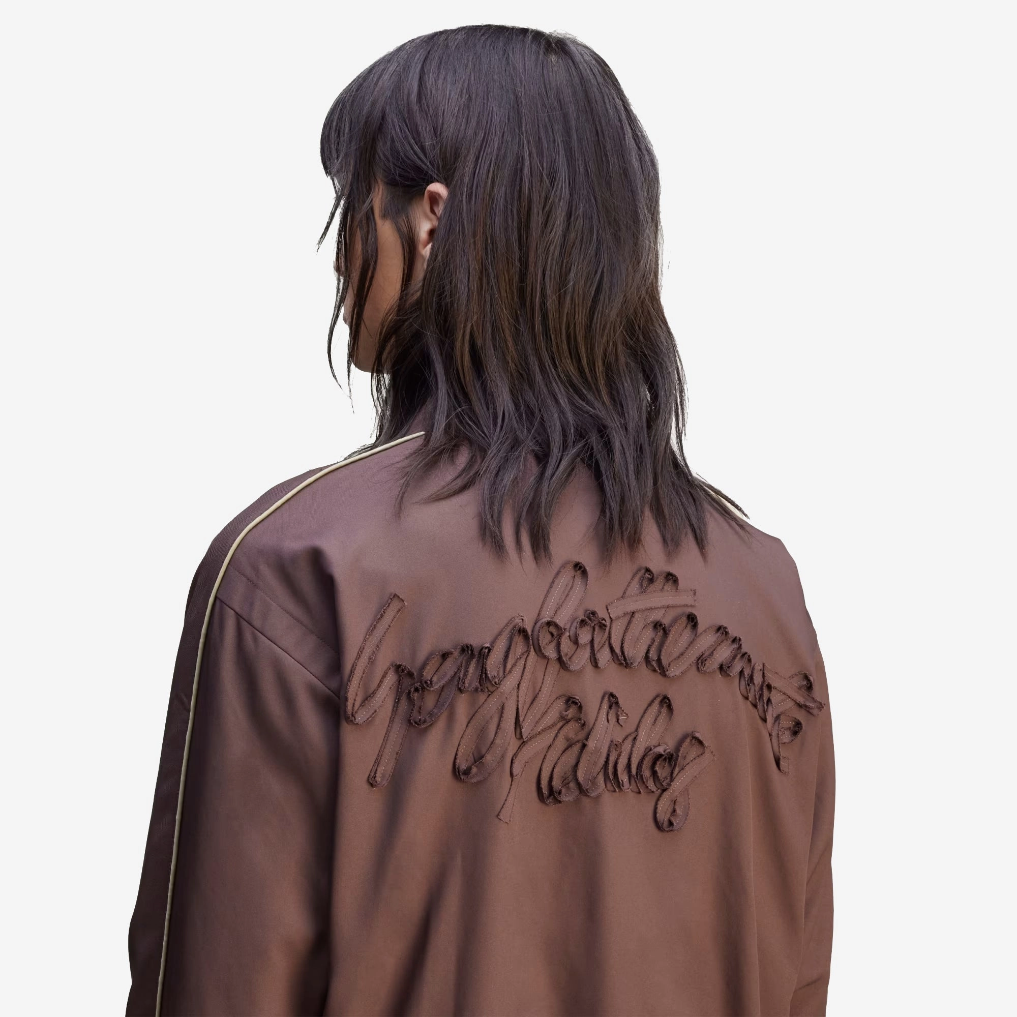 ADIDAS ORIGINALS | SONG FOR THE MUTE SPRING WOVEN JACKET { BROWN