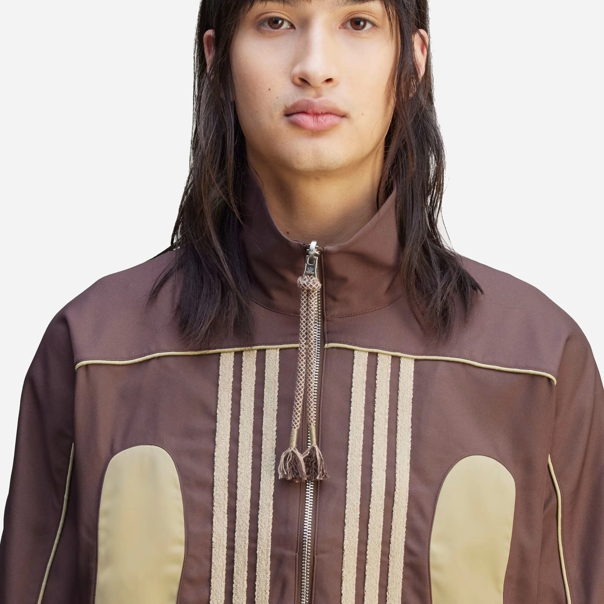 ADIDAS ORIGINALS | SONG FOR THE MUTE SPRING WOVEN JACKET { BROWN