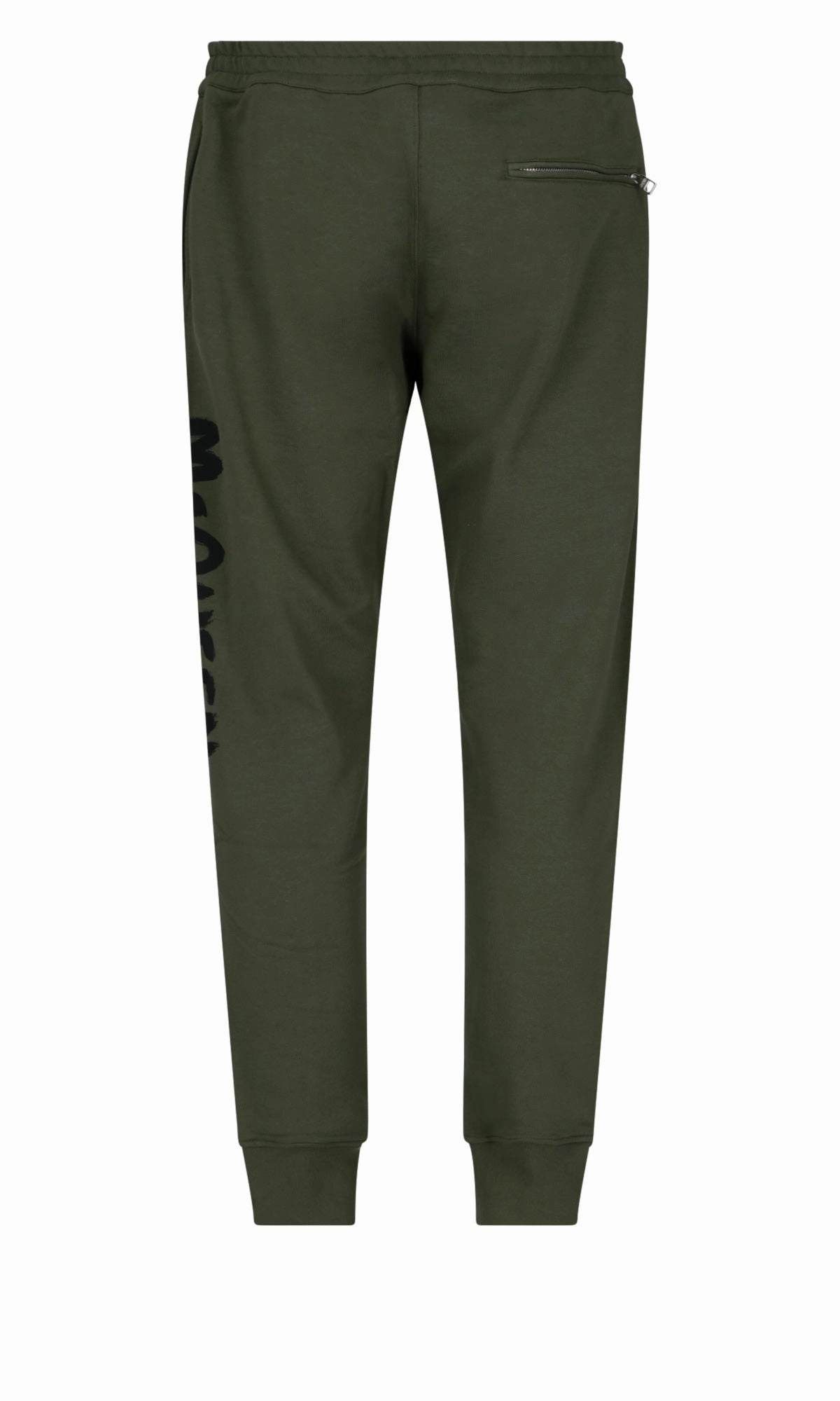 Alexander McQueen Logo Printed Slim Cut Track Trousers
