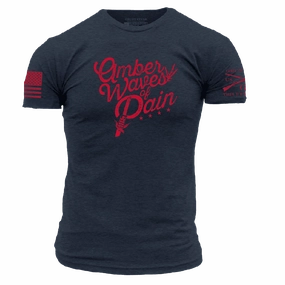 Amber Waves T-Shirt - Midnight Navy