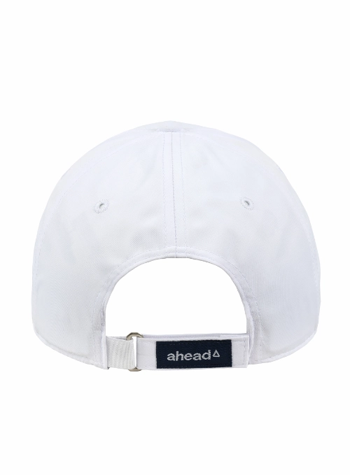 Americana White Performance Polyester Ballmarker Cap