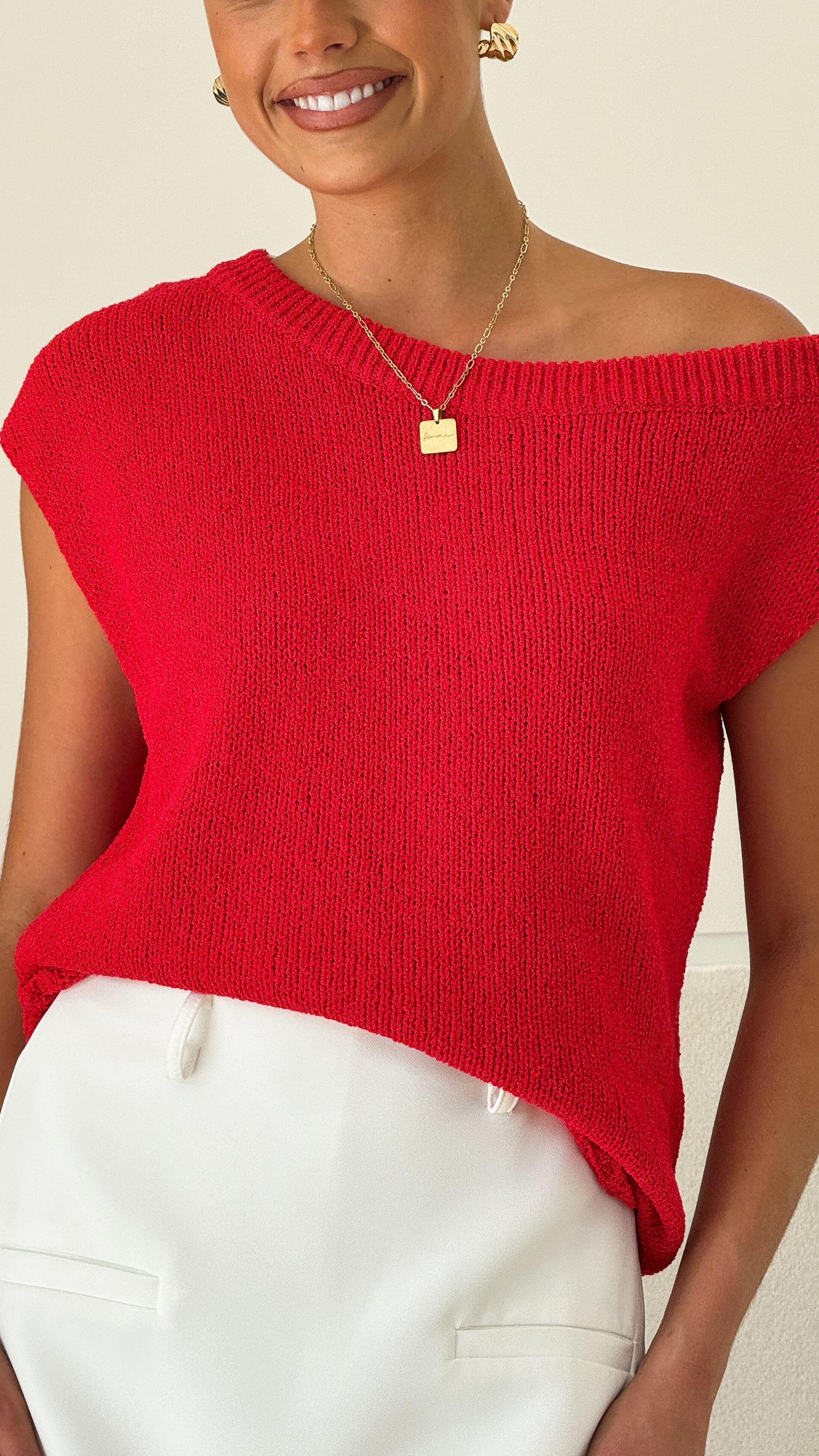 Amiri Top - Red