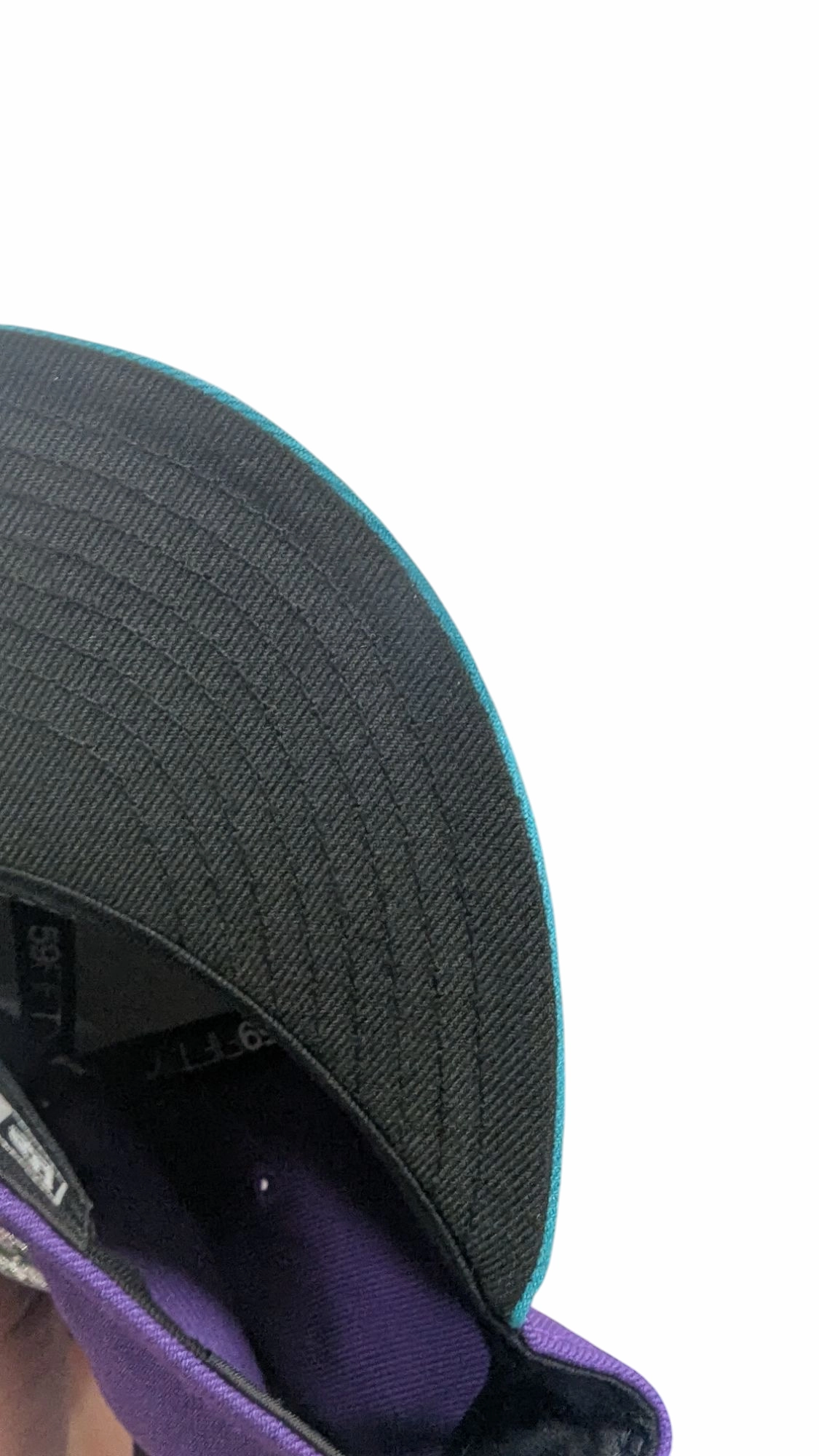 Anaheim Mighty Ducks New Era Purple/Teal Ducks Fly Together 59FIFTY Fitted Hat