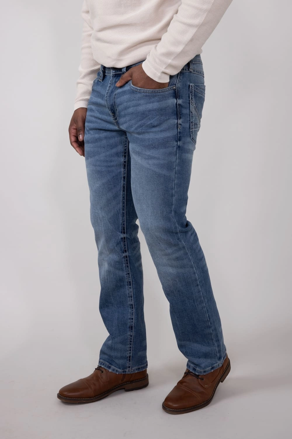 Axel Jeans Colton Eaton Bootcut Athletic Jeans for Men | AXMB0080-COLTON