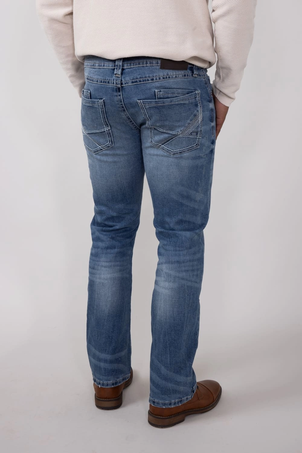 Axel Jeans Colton Eaton Bootcut Athletic Jeans for Men | AXMB0080-COLTON