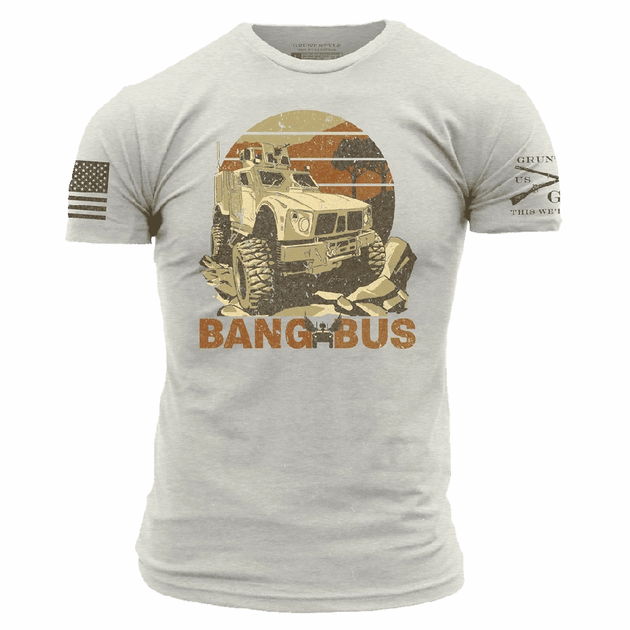 Bang Bus T-Shirt - Sand