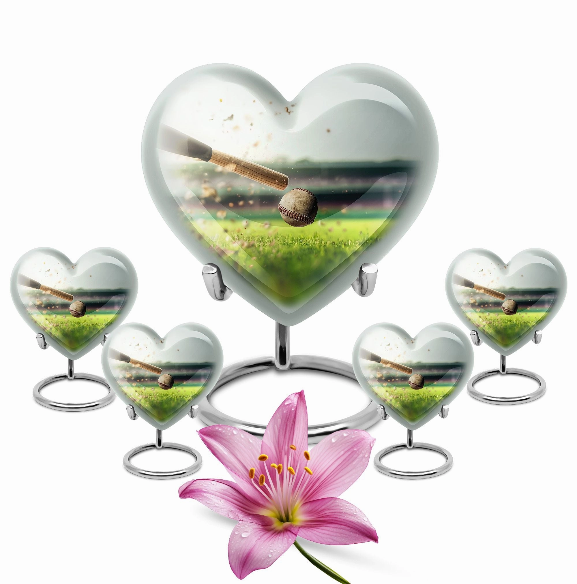 Baseball Memory: Cremation Urn for Mother's Eternal Rest