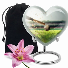 Baseball Memory: Cremation Urn for Mother's Eternal Rest