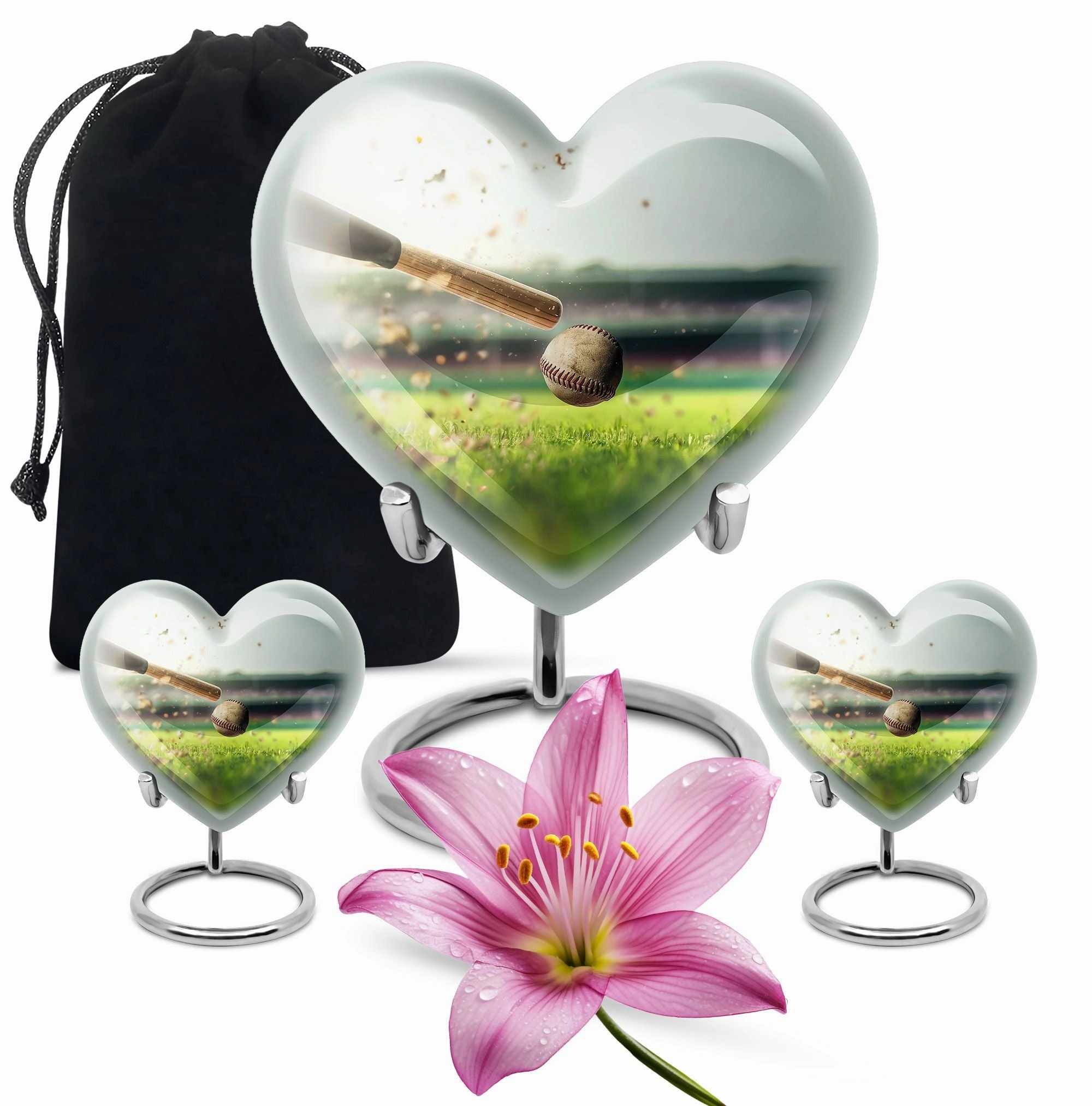 Baseball Memory: Cremation Urn for Mother's Eternal Rest