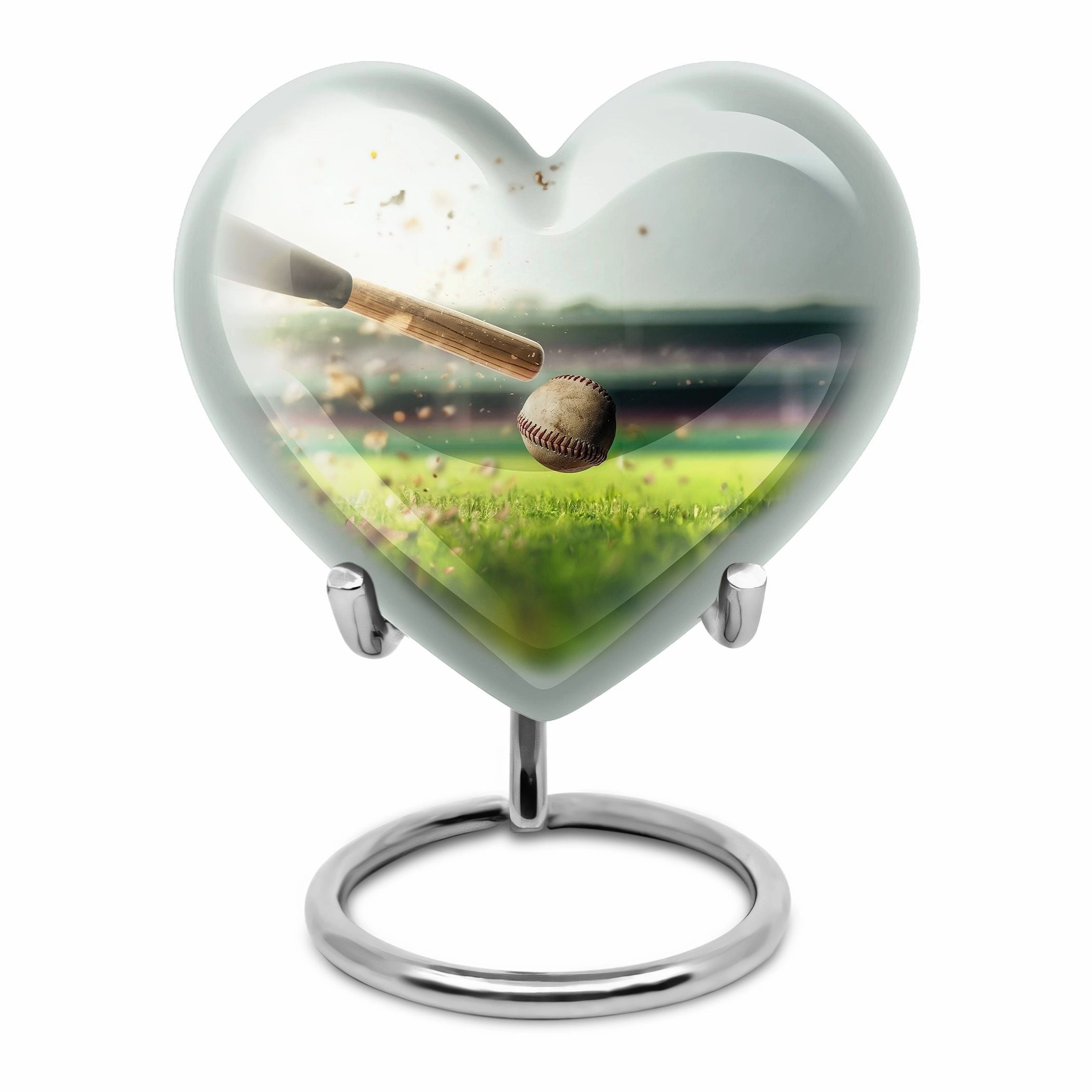 Baseball Memory: Cremation Urn for Mother's Eternal Rest