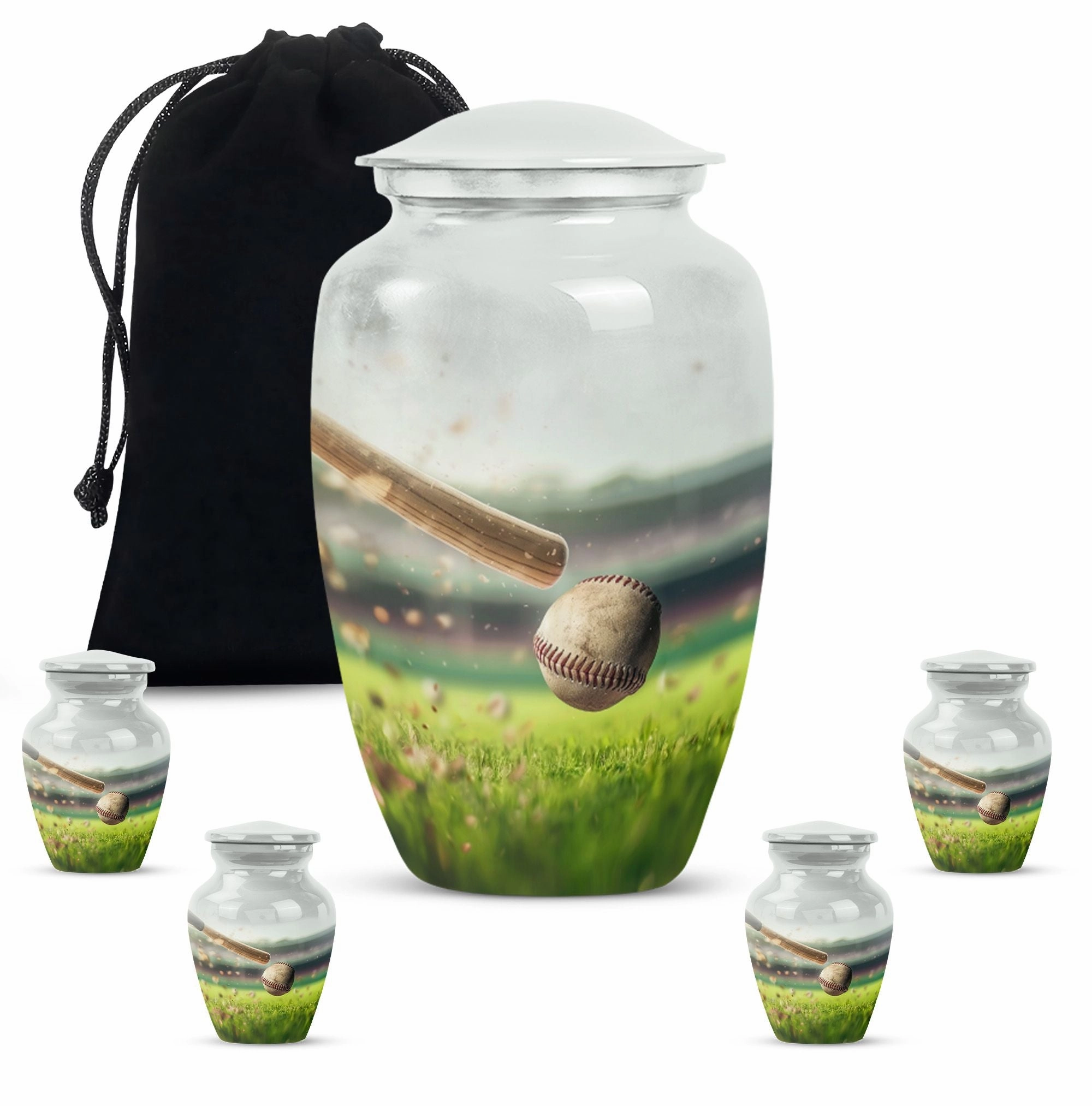 Baseball Tribute - A Bespoke Burial Urn for Cherished Memorabilia