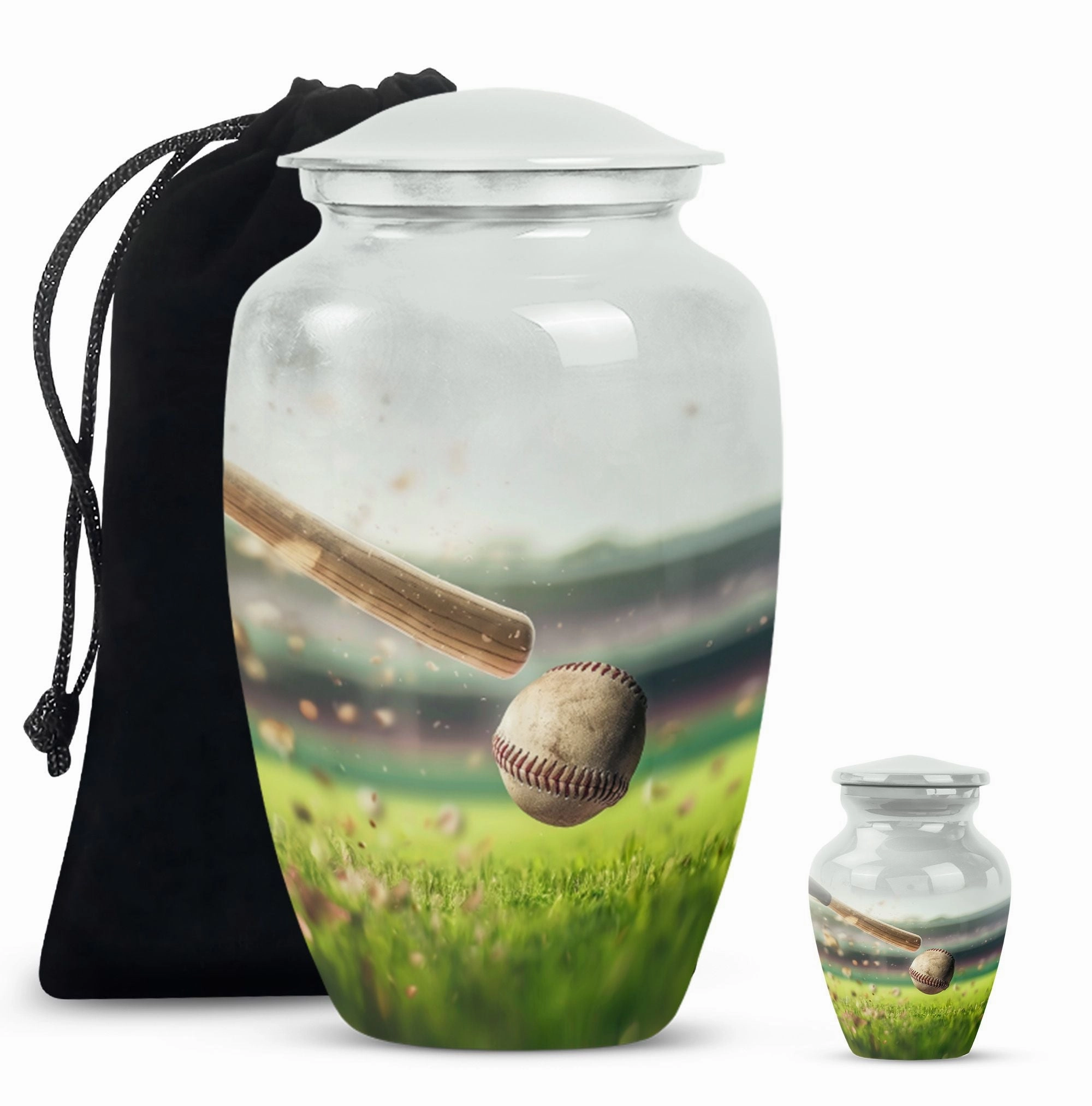 Baseball Tribute - A Bespoke Burial Urn for Cherished Memorabilia