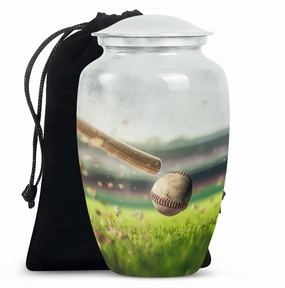 Baseball Tribute - A Bespoke Burial Urn for Cherished Memorabilia