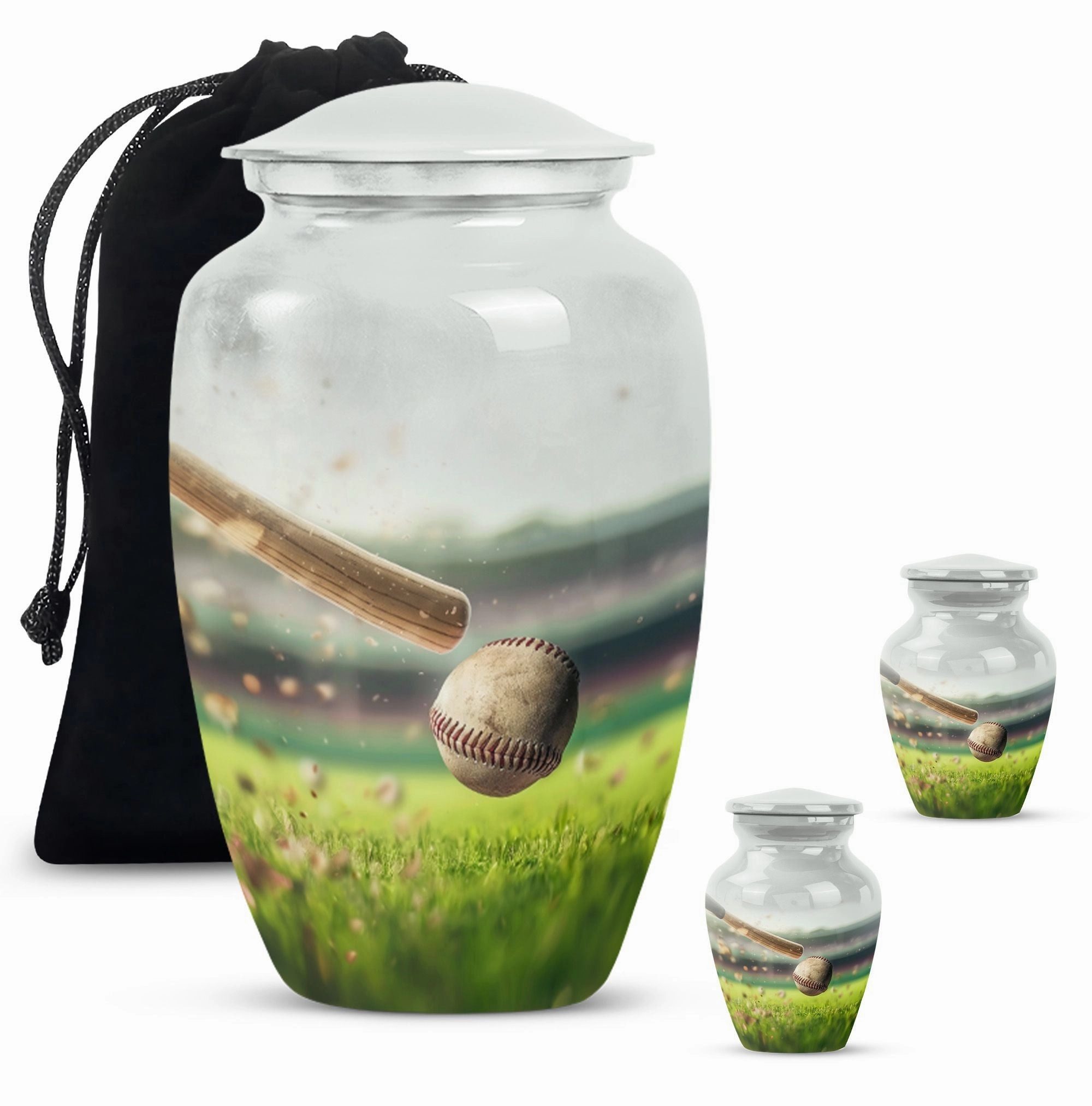Baseball Tribute - A Bespoke Burial Urn for Cherished Memorabilia