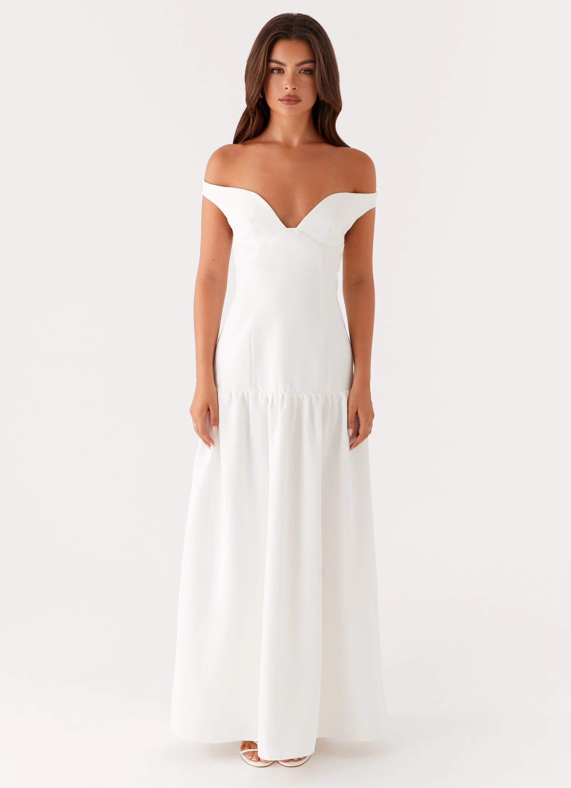 Basel Maxi Dress - White
