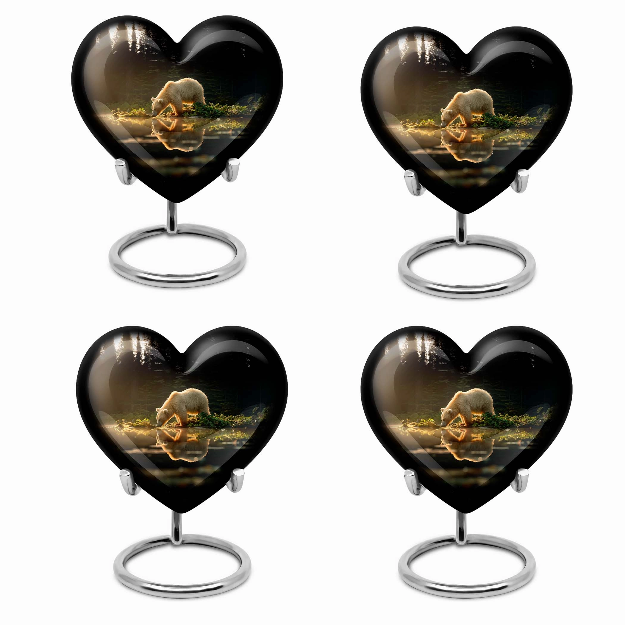 Bear Cremation Container - Serenity Memorial Urn