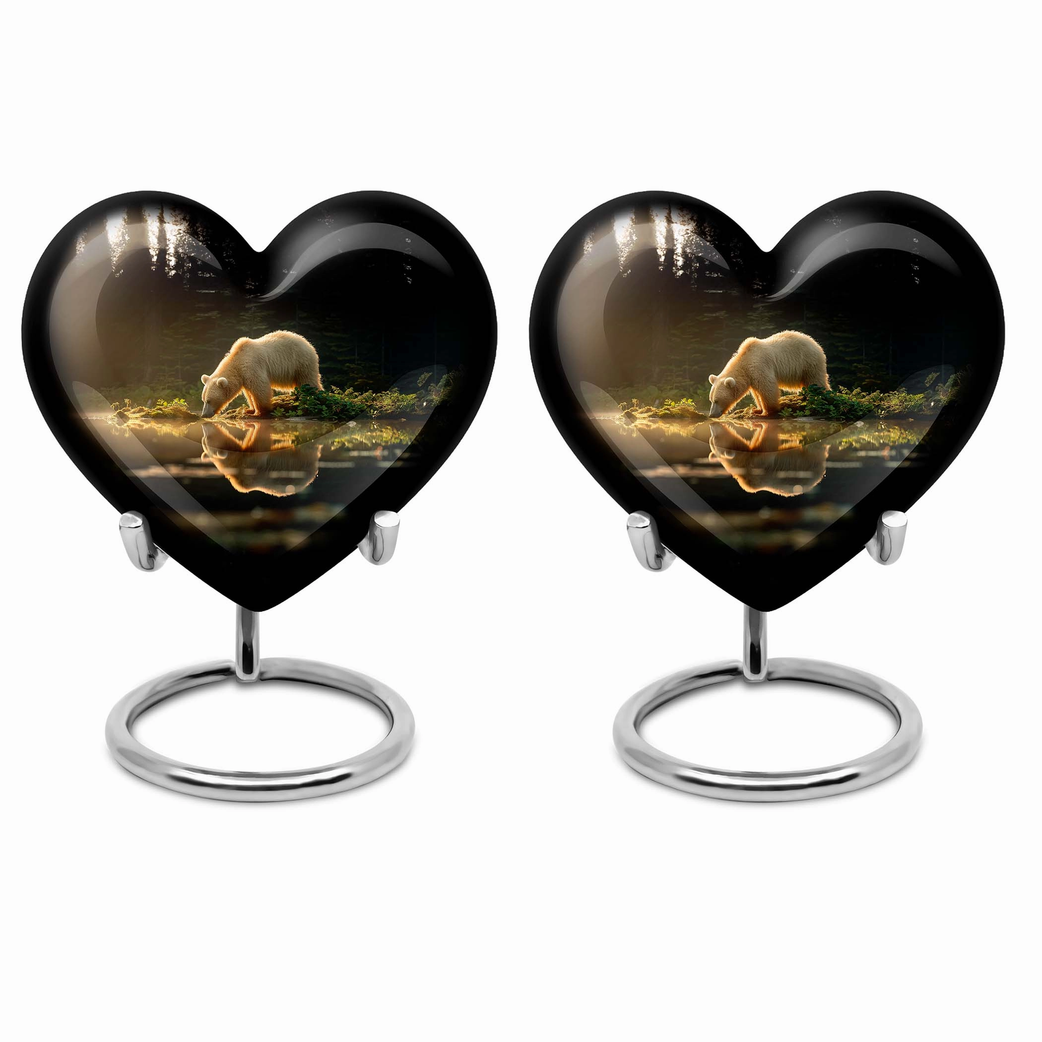 Bear Cremation Container - Serenity Memorial Urn