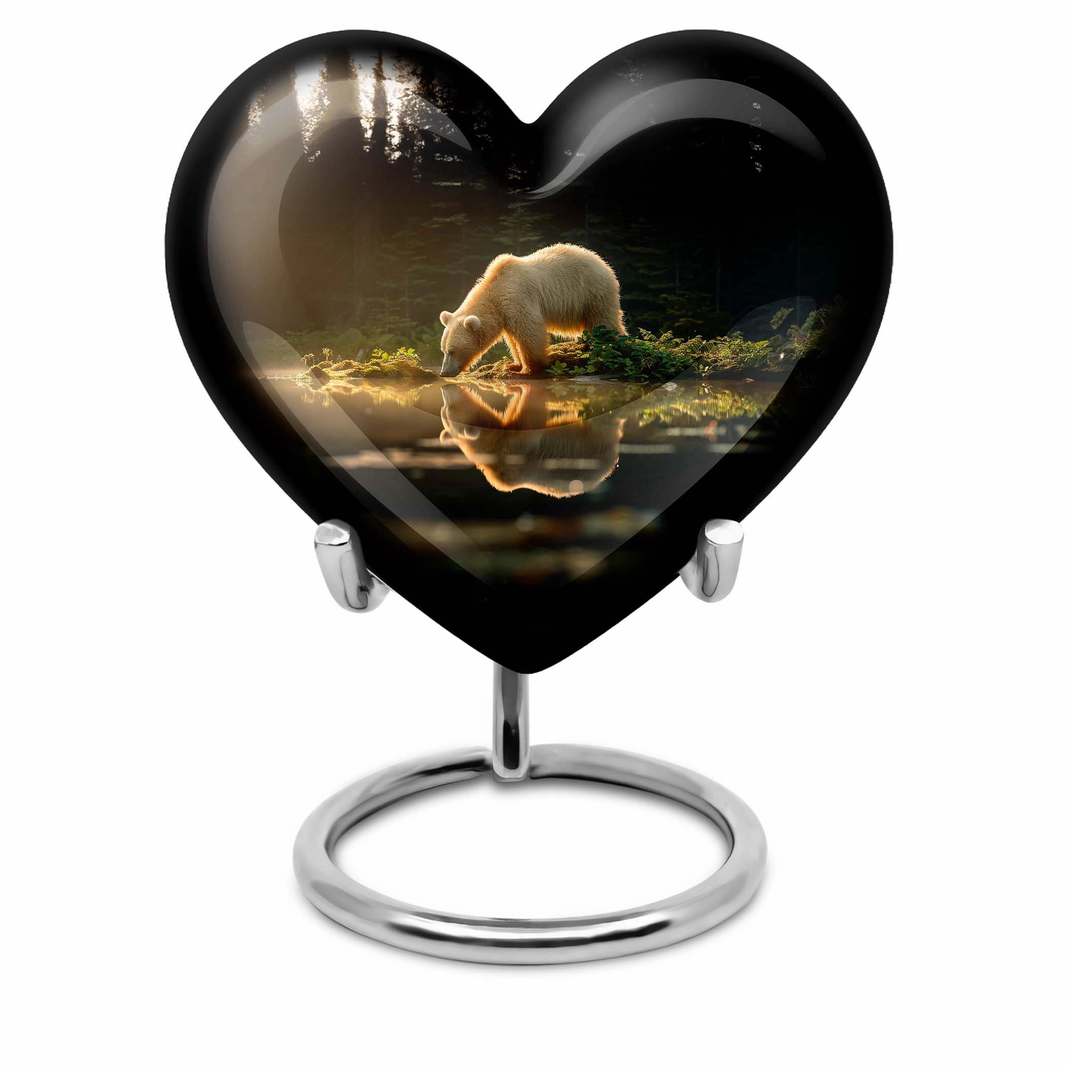 Bear Cremation Container - Serenity Memorial Urn