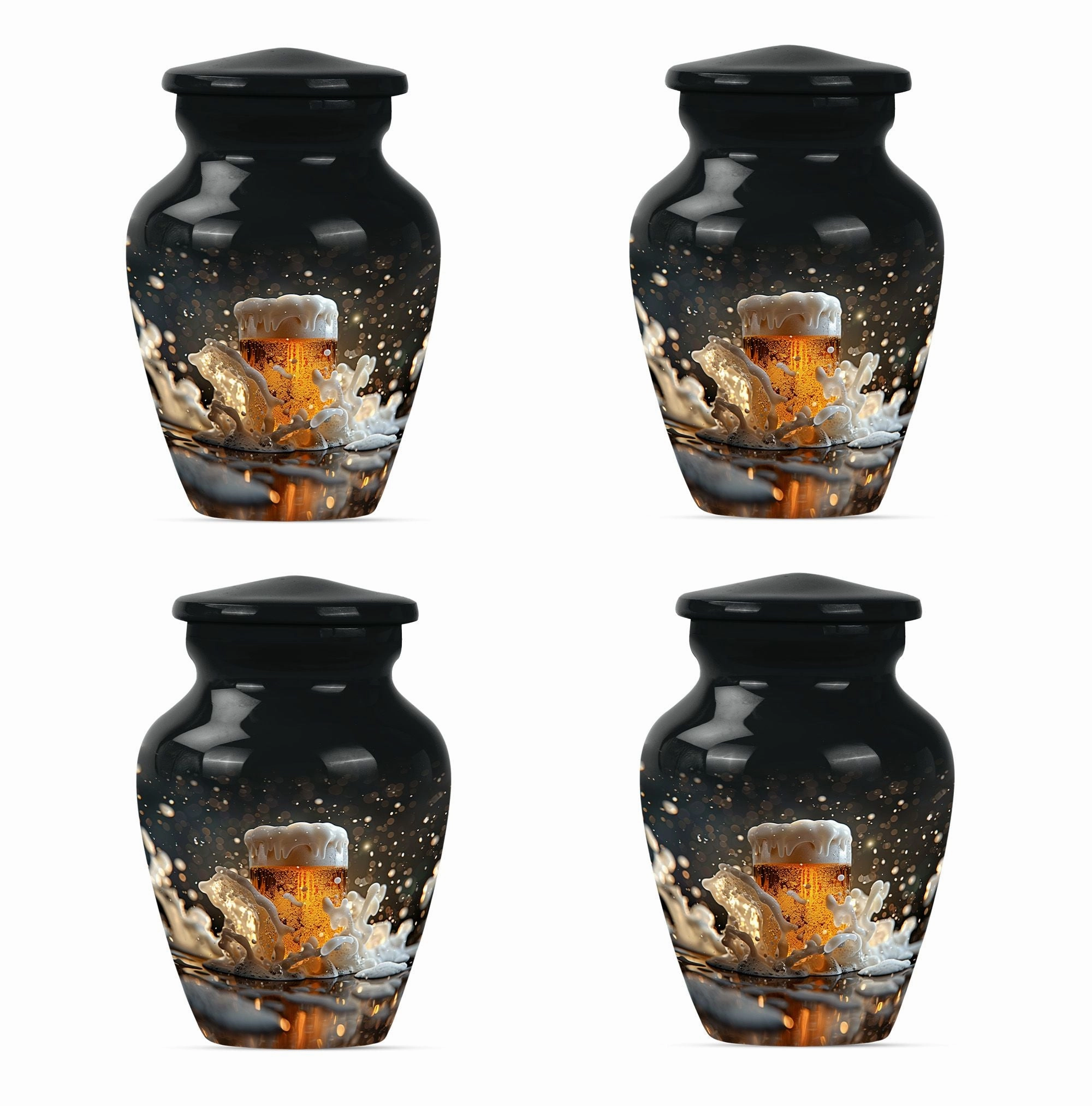 Beer Cremation Urns For Men Memorial & Funeral Urn