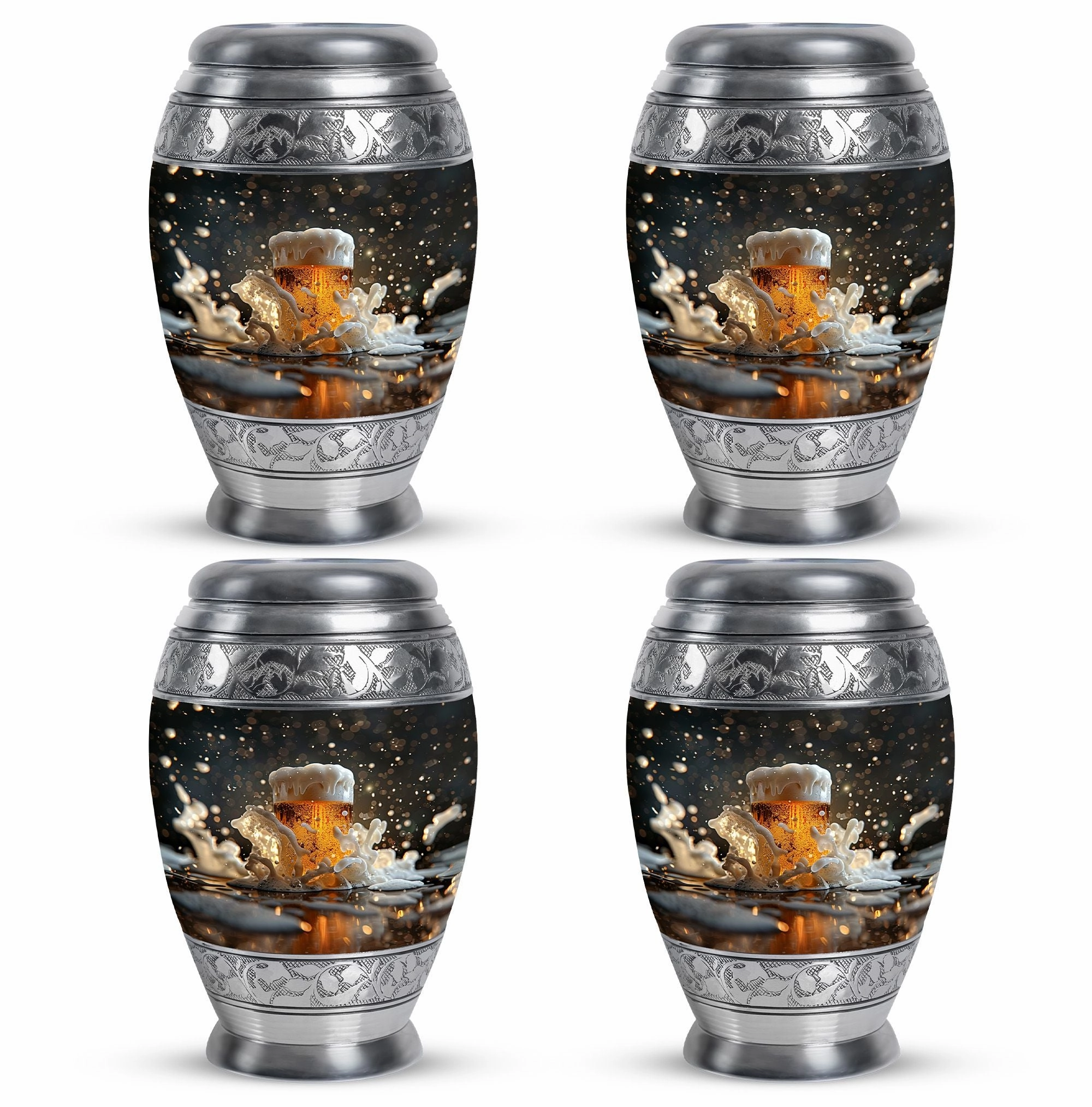 Beer Cremation Urns For Men Memorial & Funeral Urn