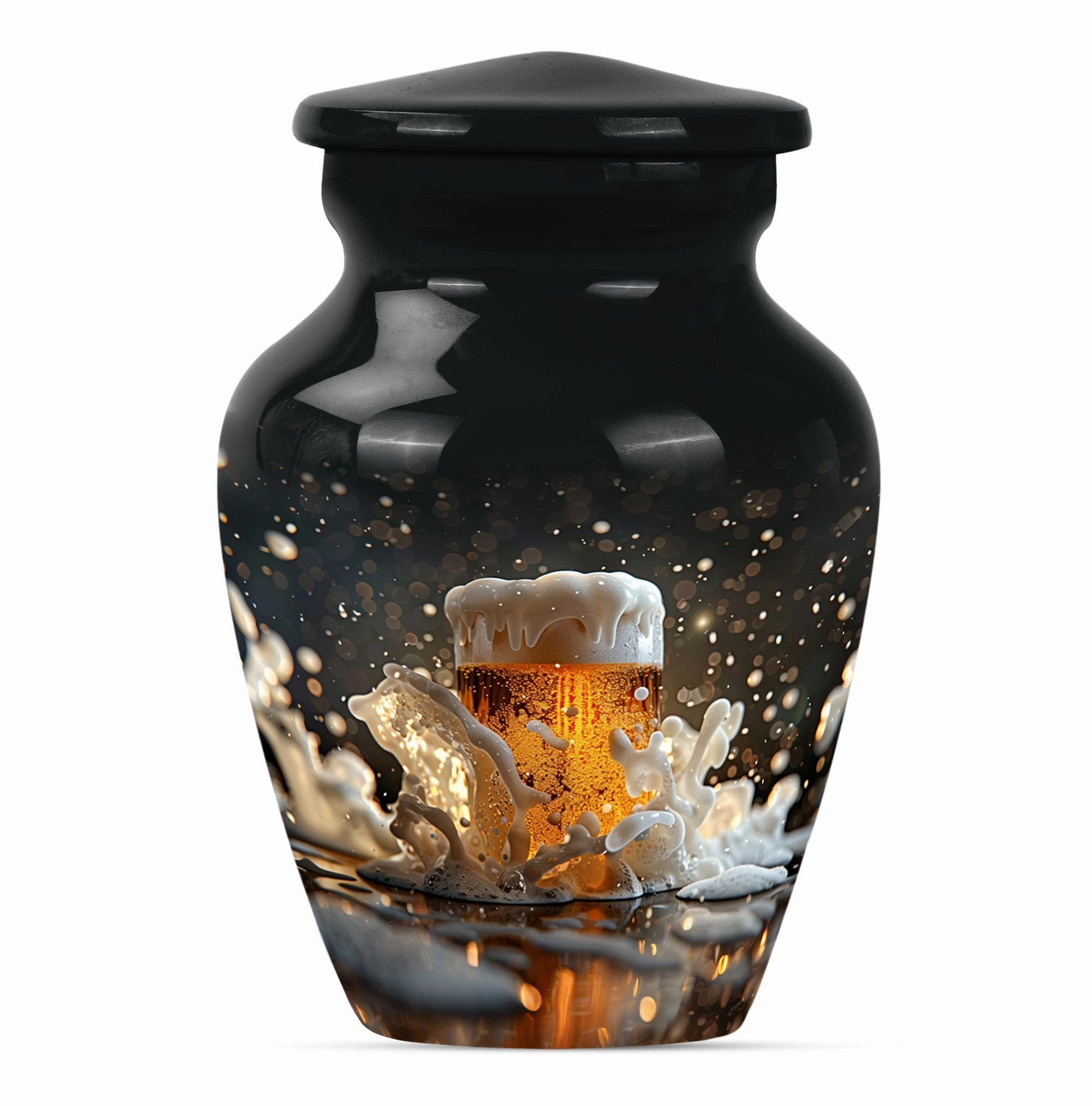 Beer Cremation Urns For Men Memorial & Funeral Urn