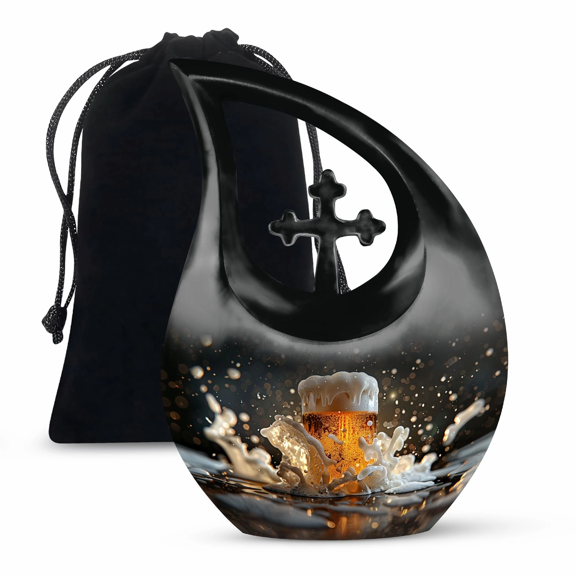 Beer Cremation Urns For Men Memorial & Funeral Urn