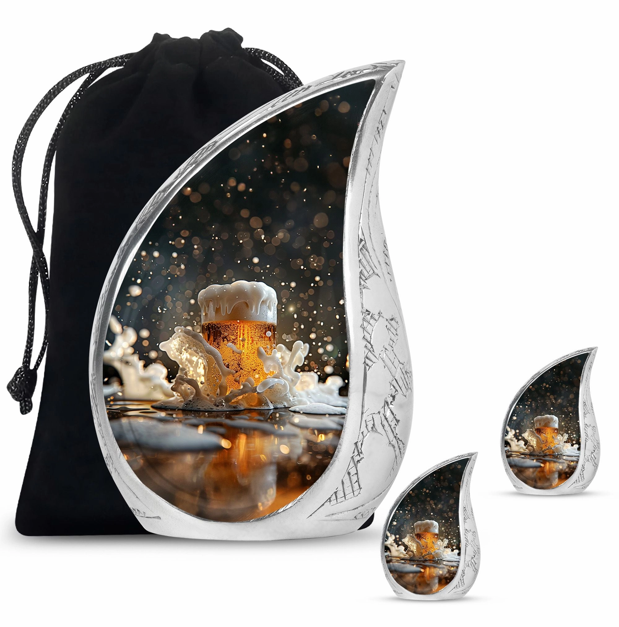 Beer Cremation Urns For Men Memorial & Funeral Urn