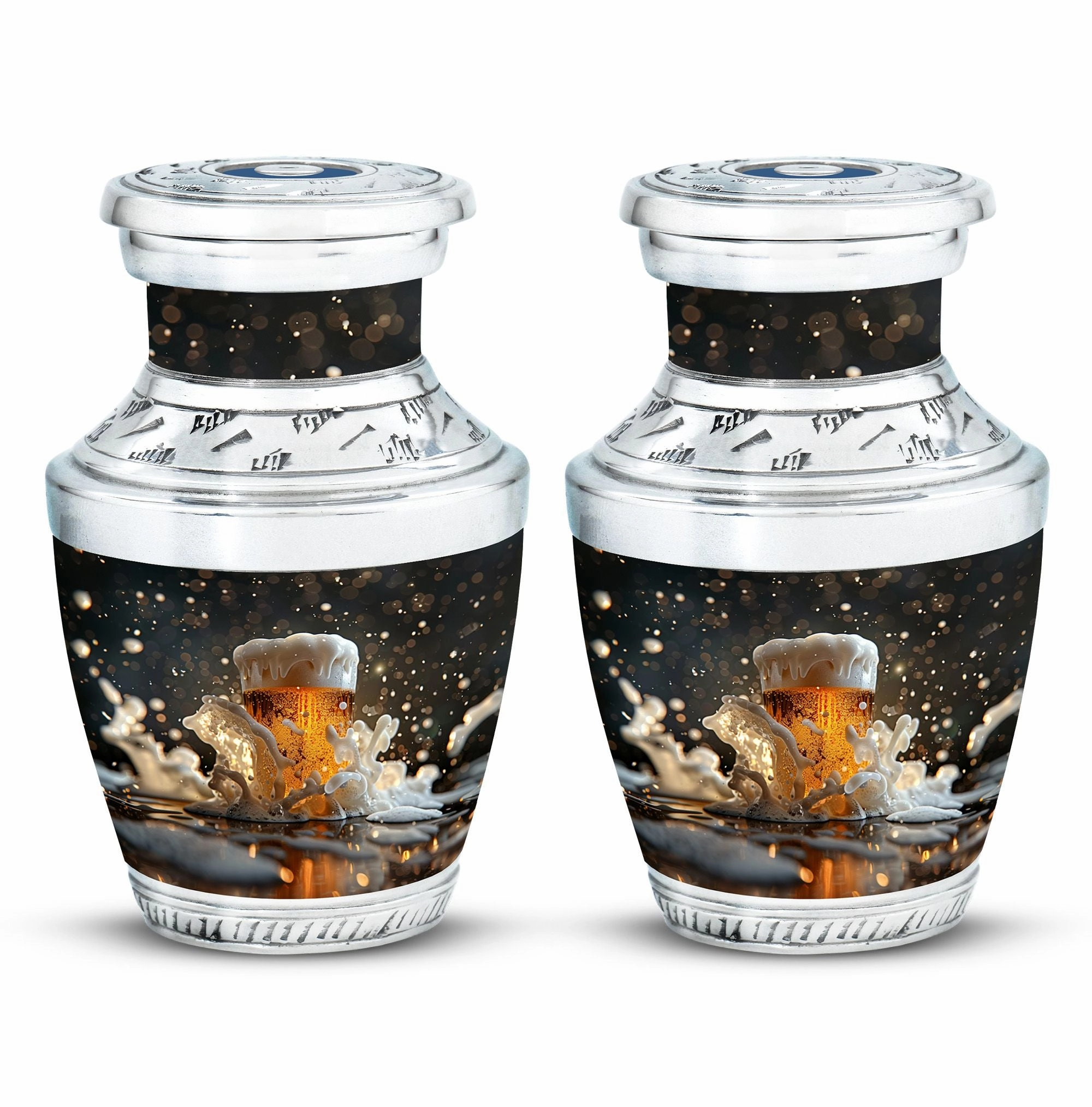 Beer Cremation Urns For Men Memorial & Funeral Urn