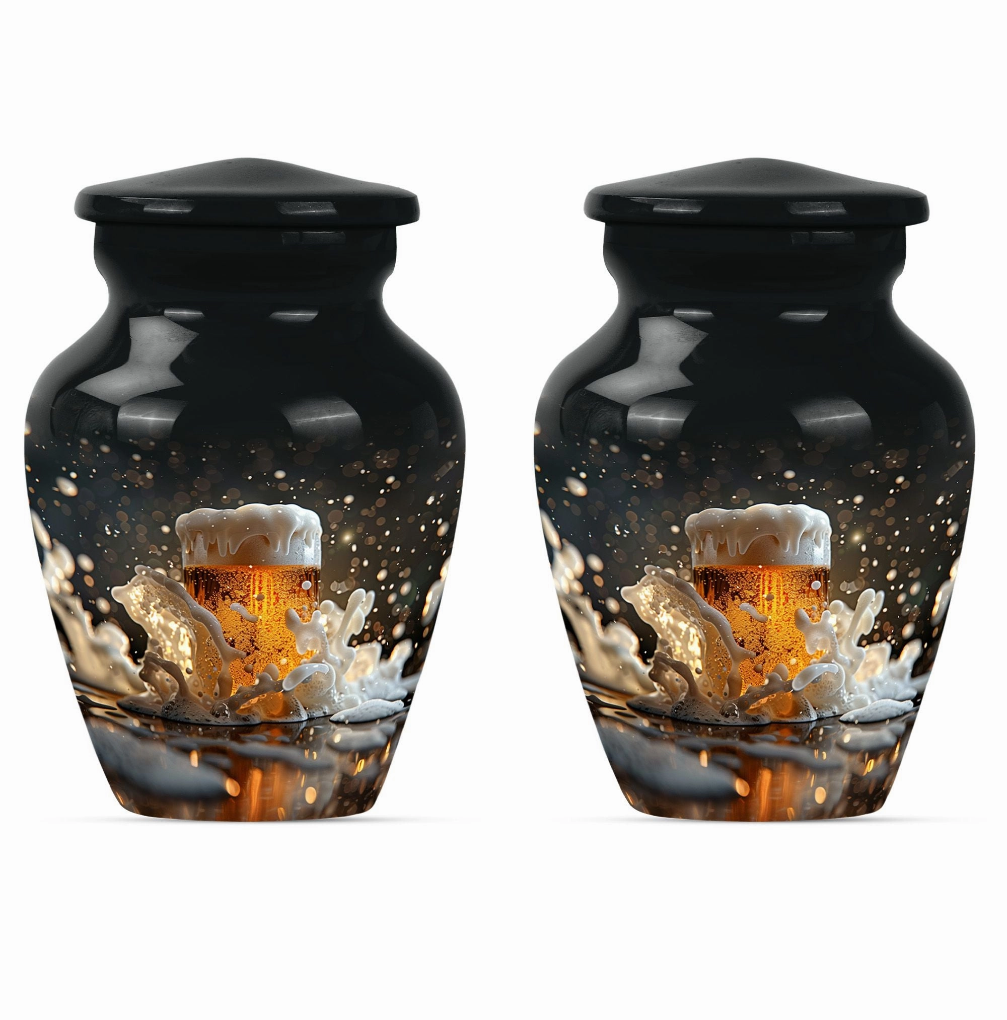 Beer Cremation Urns For Men Memorial & Funeral Urn