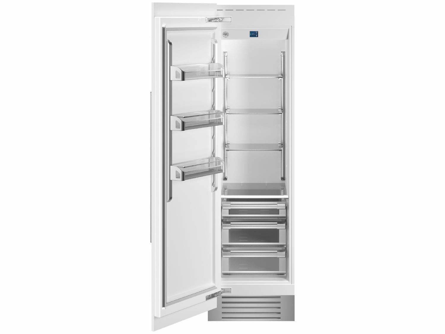 Bertazzoni REF24RCPRL 24" Built-In Refrigerator Column - Panel Ready - Left Hinge