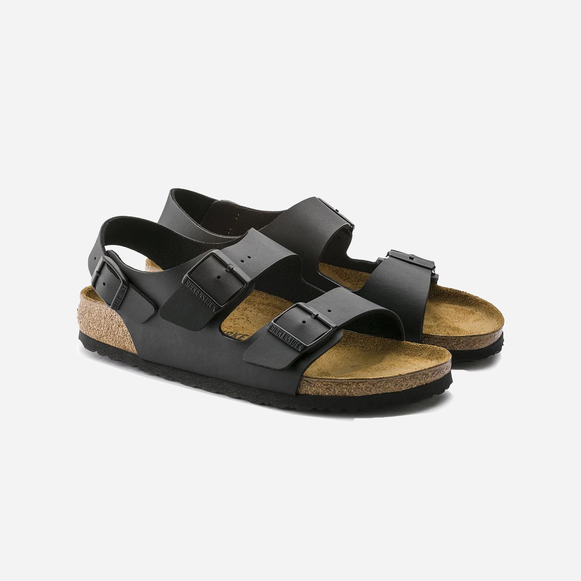Birkenstock | MILANO BIRKO-FLOR  { BLACK