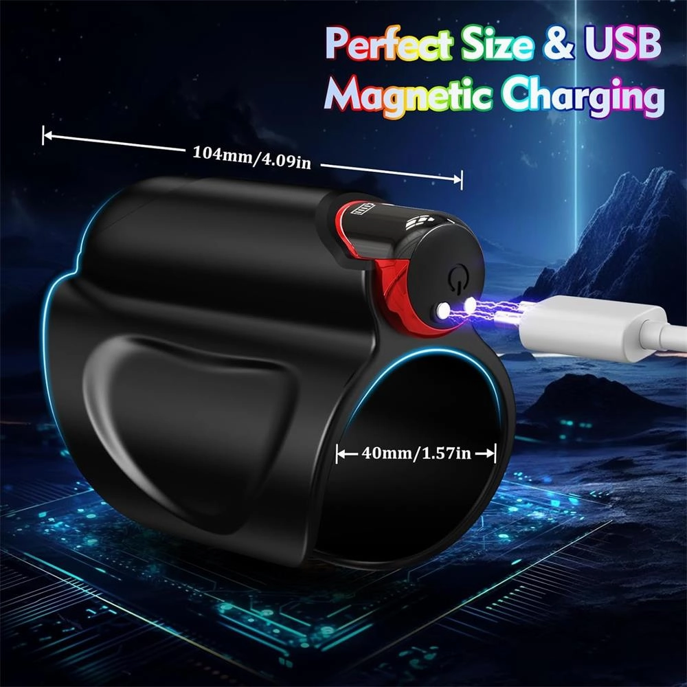 Blowmotion Vibrating Hand Job Masturbator with Bionic Bullet Vibrator